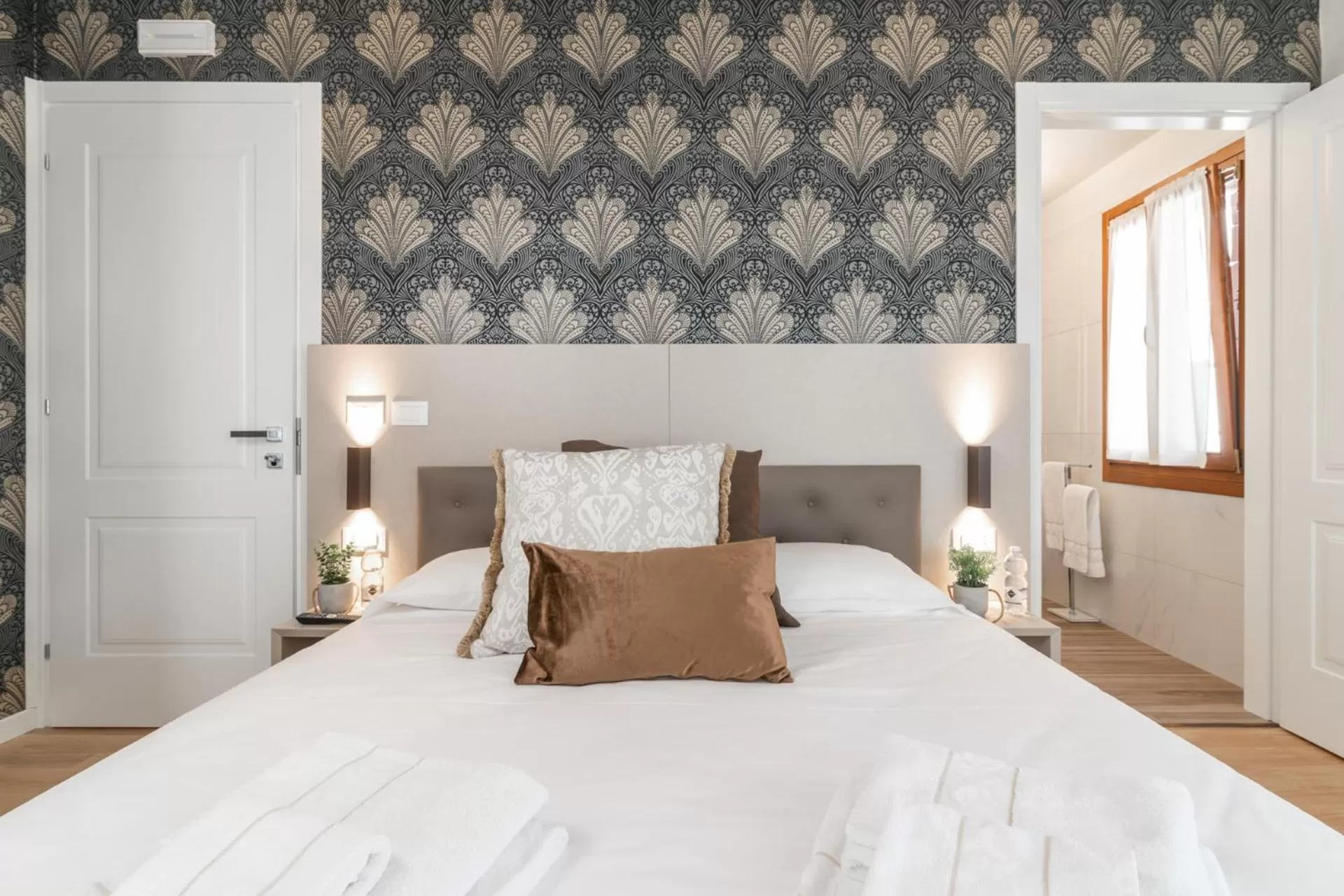 Bedroom, Bed in Hotel Grifoni