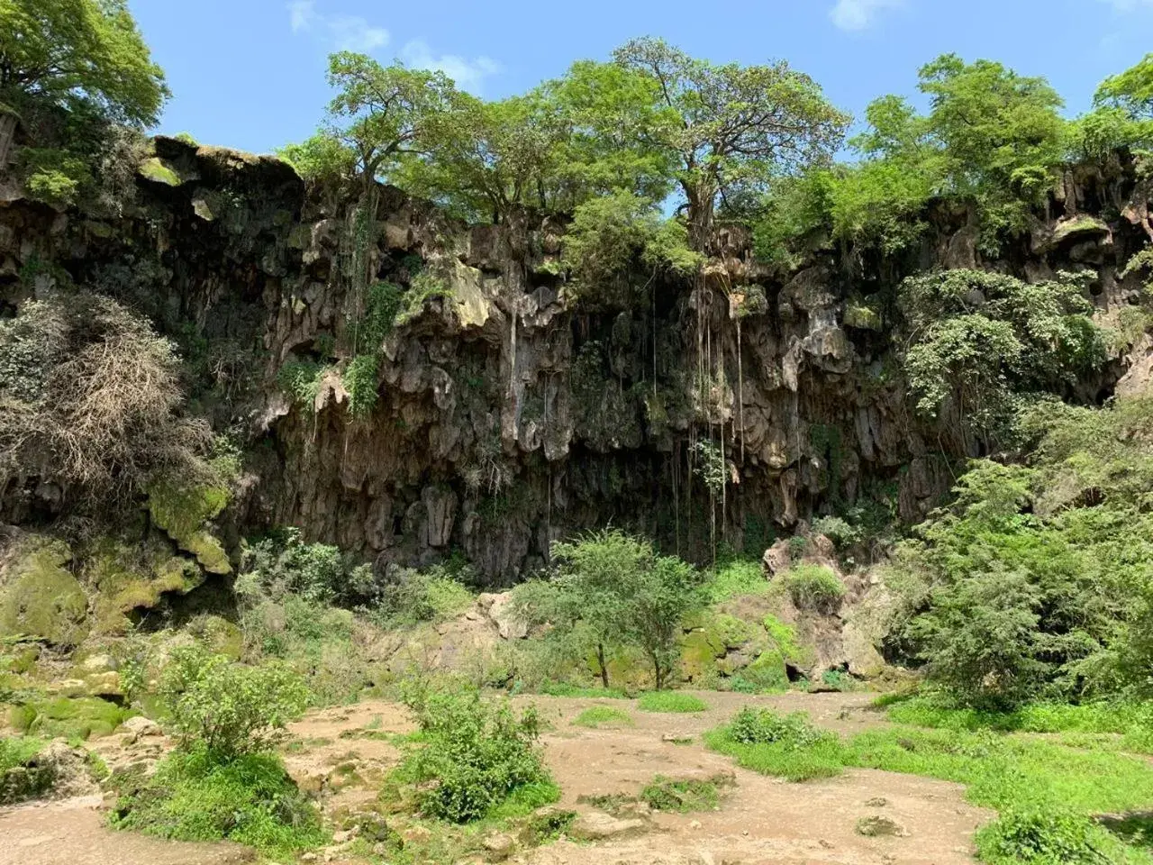 Natural landscape in Samharam Tourist Village