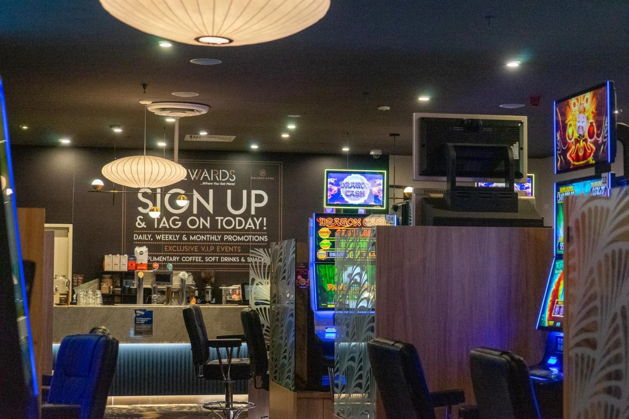 Casino in Walkers Arms Hotel