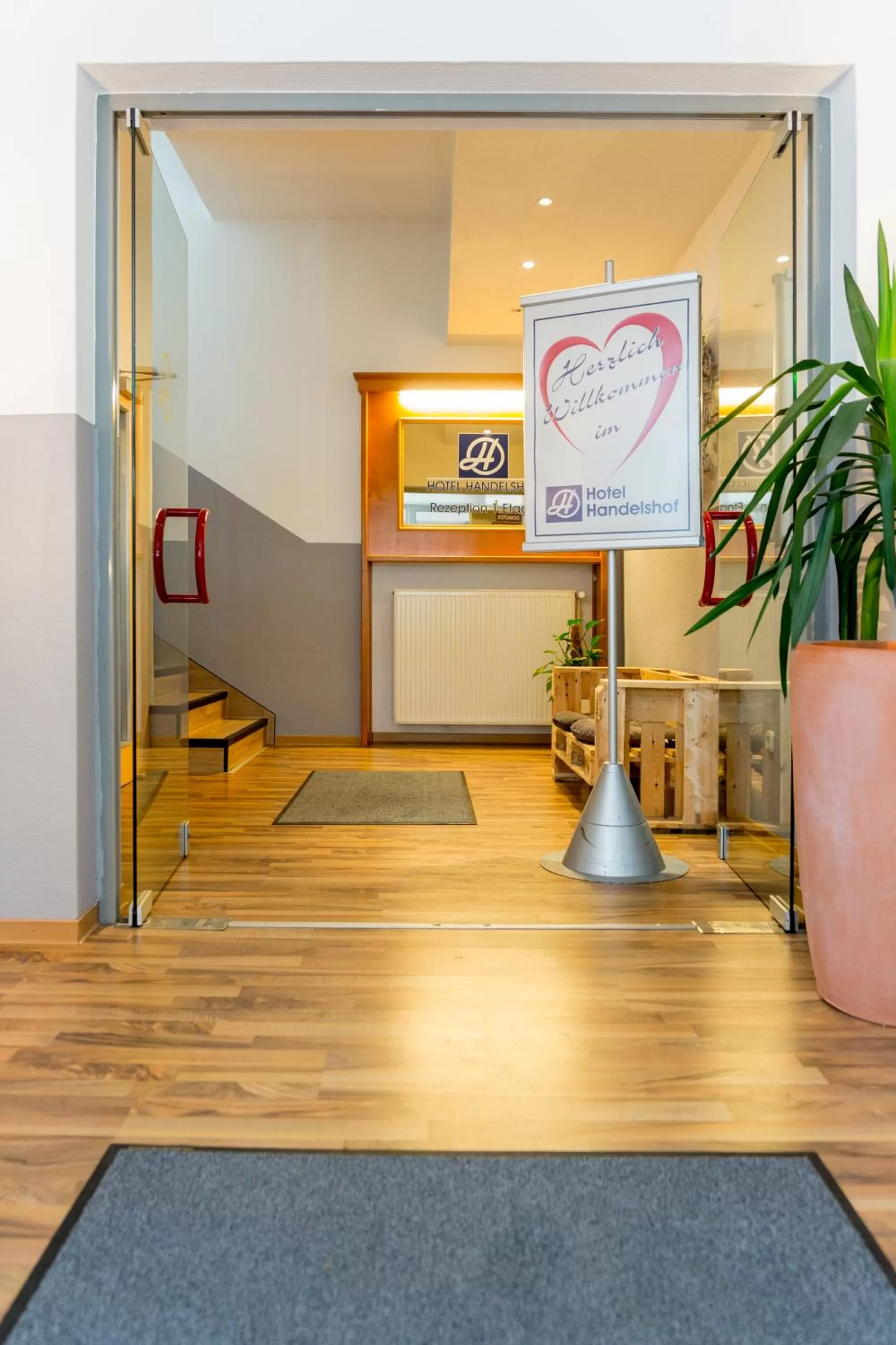 Lobby or reception in Hotel Handelshof