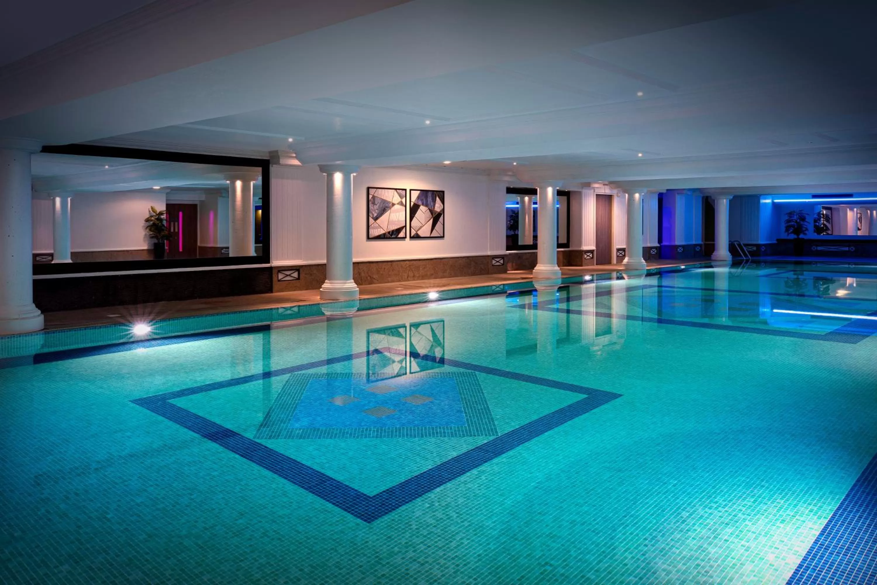 Swimming pool in Leonardo Royal Hotel London City - Tower of London