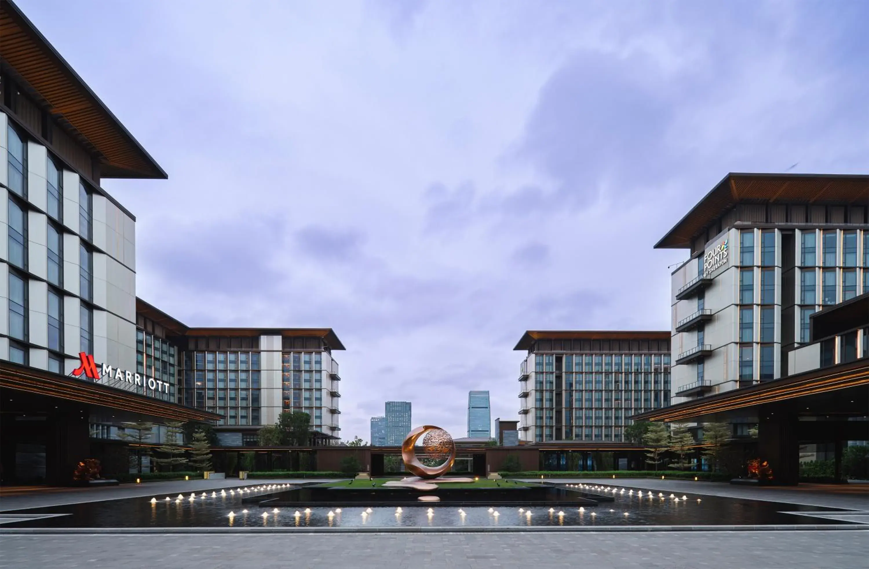 Property building in Guangzhou Marriott Hotel Baiyun