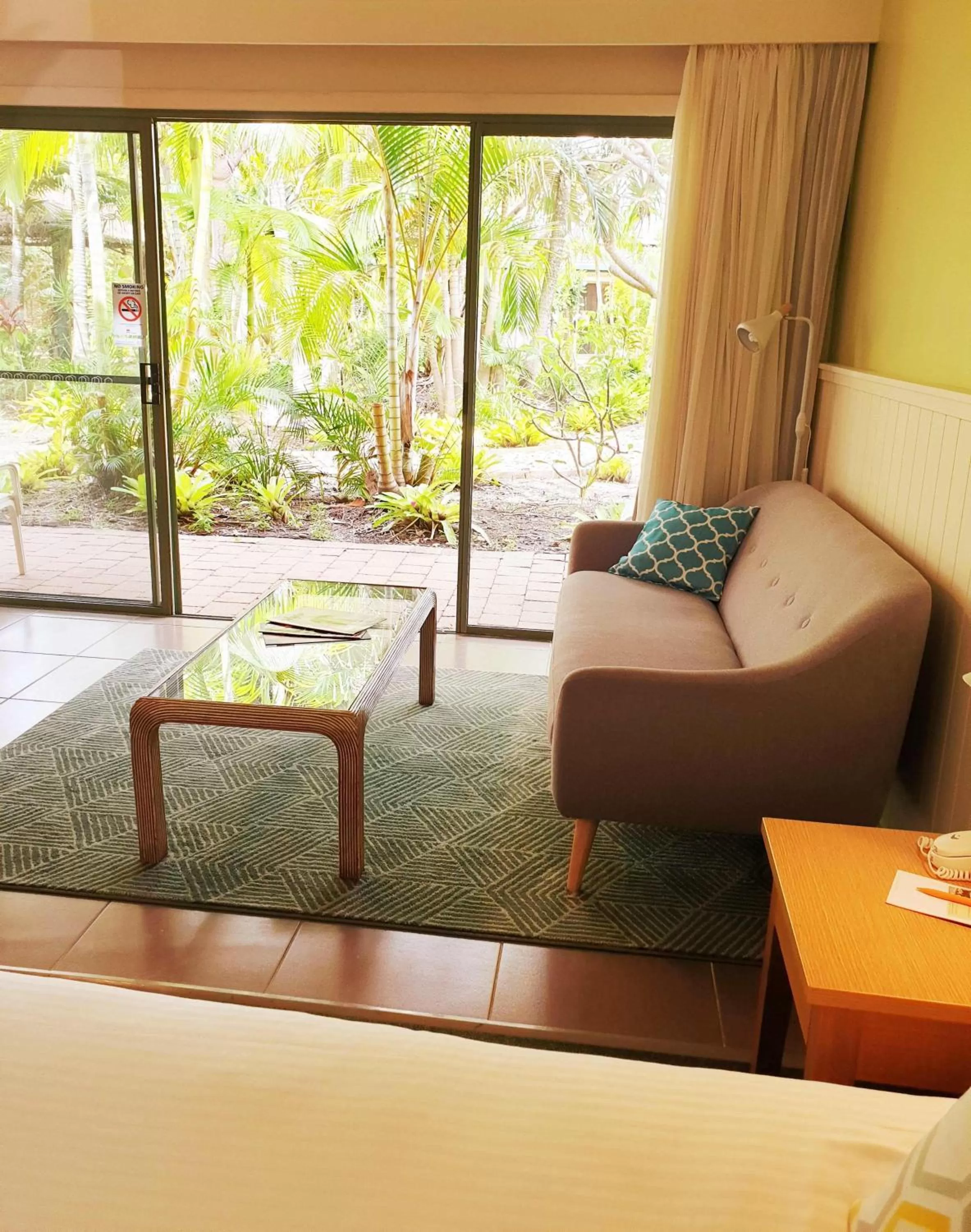 Seating area in Ballina Beach Resort