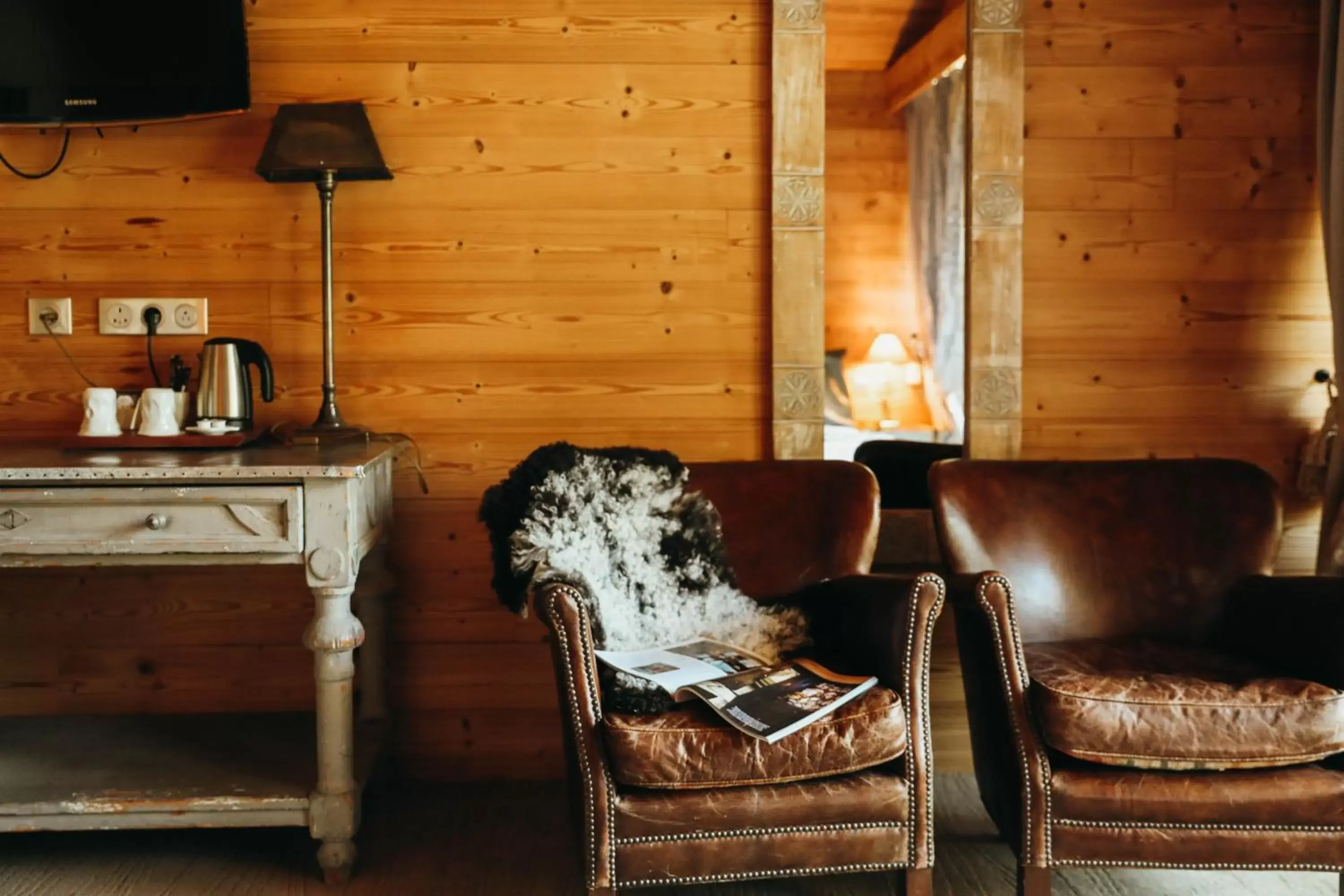 Seating Area in Les Grands Montets Hotel & Spa