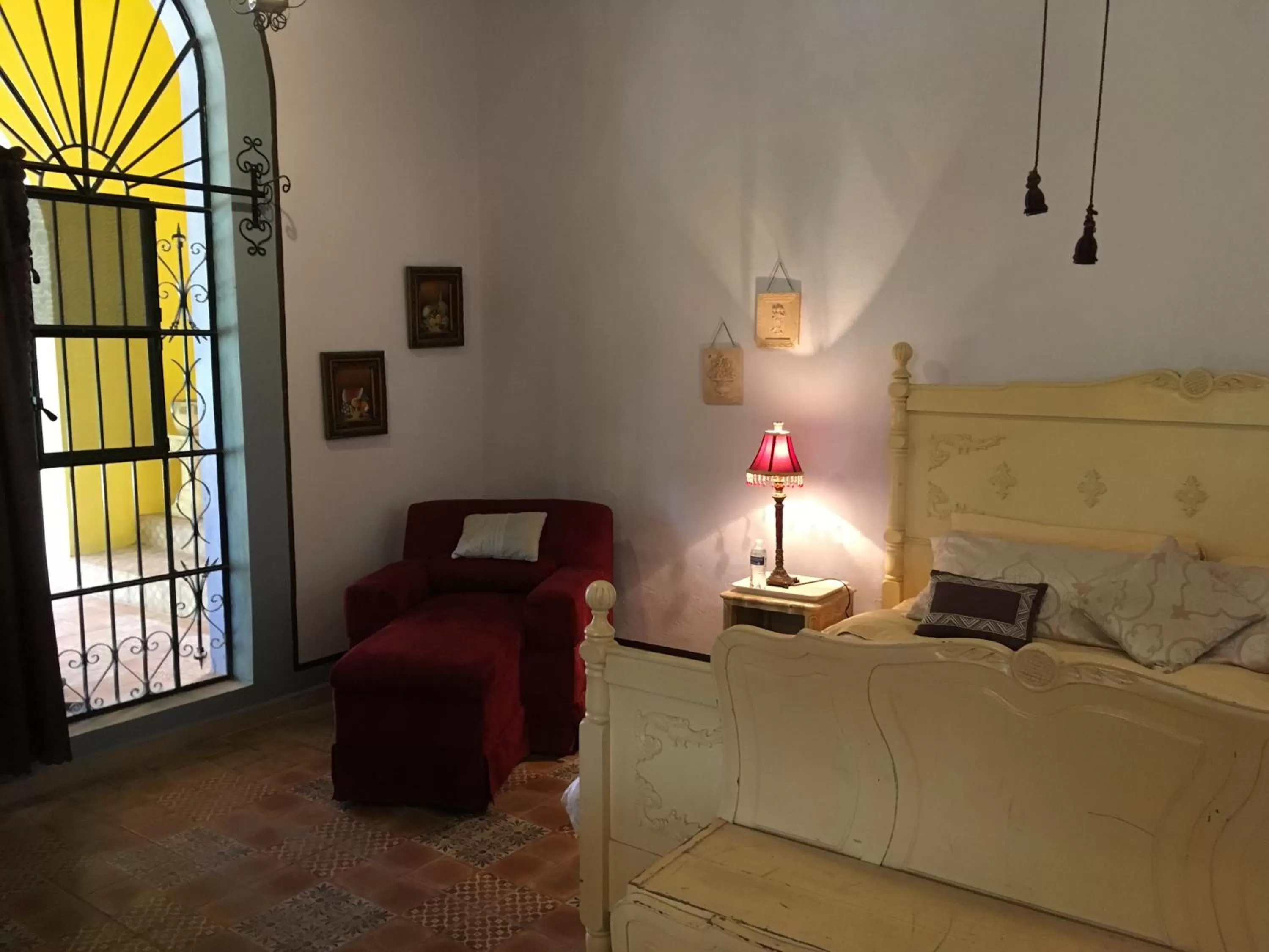 Bedroom, Bed in Hacienda San Pedro Nohpat