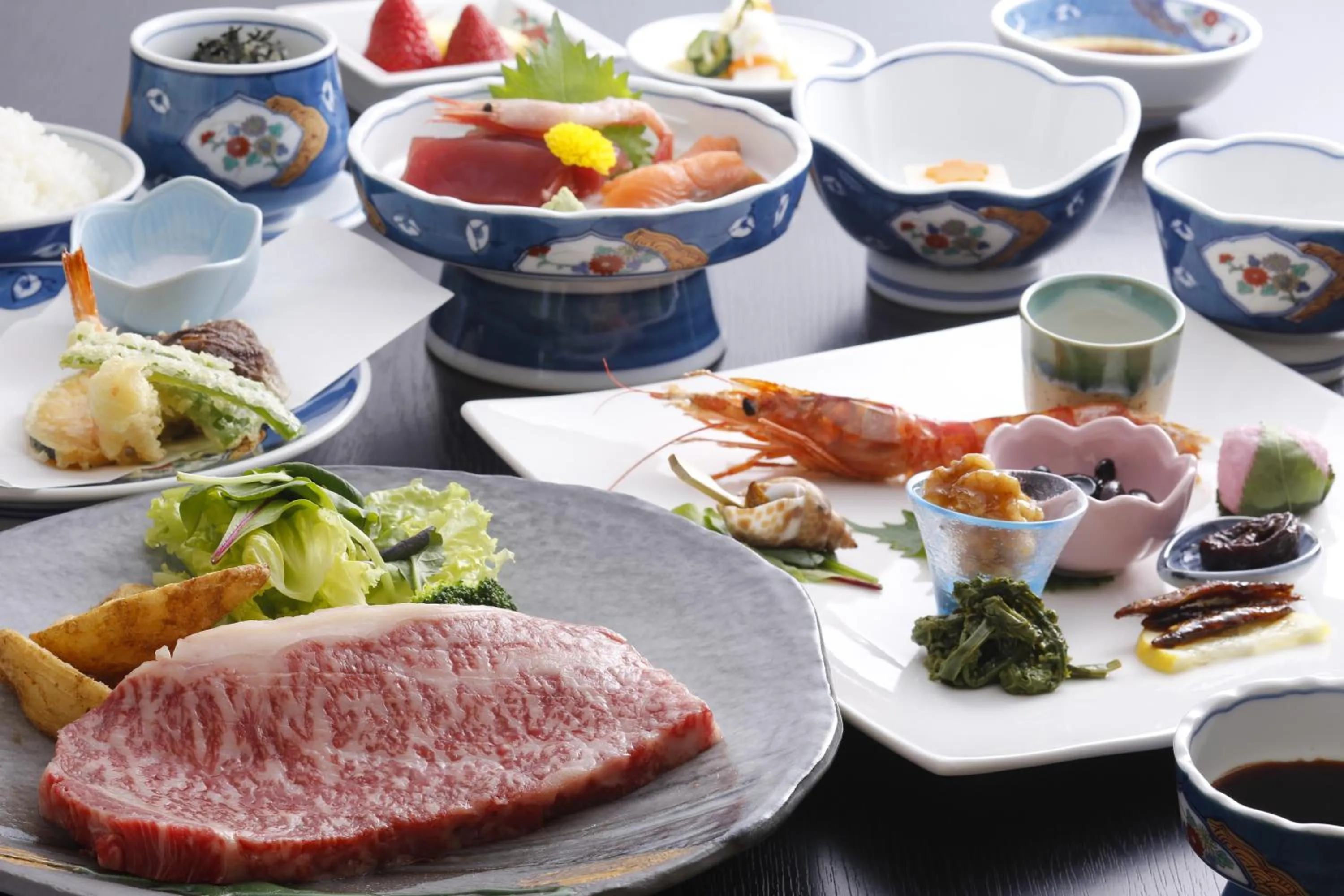 Food in Oyado Hachibei