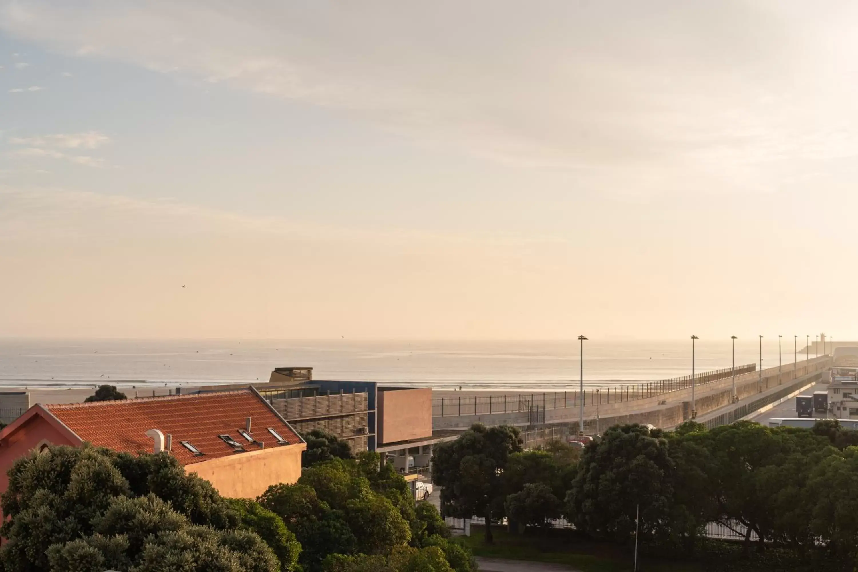 Sea view in Eurostars Matosinhos