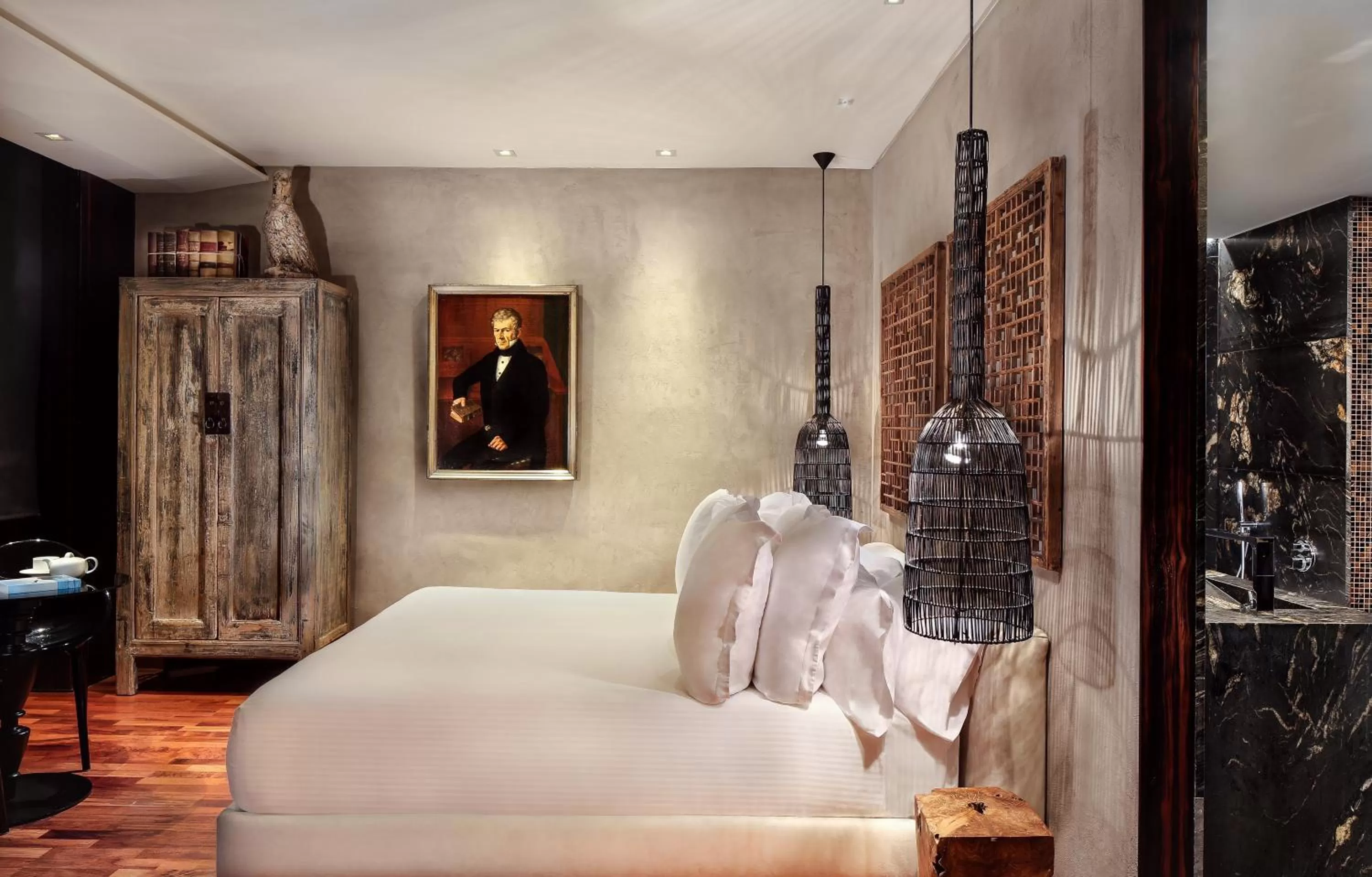 Photo of the whole room, Bed in Claris Hotel & Spa GL, a Small Luxury Hotel of the World