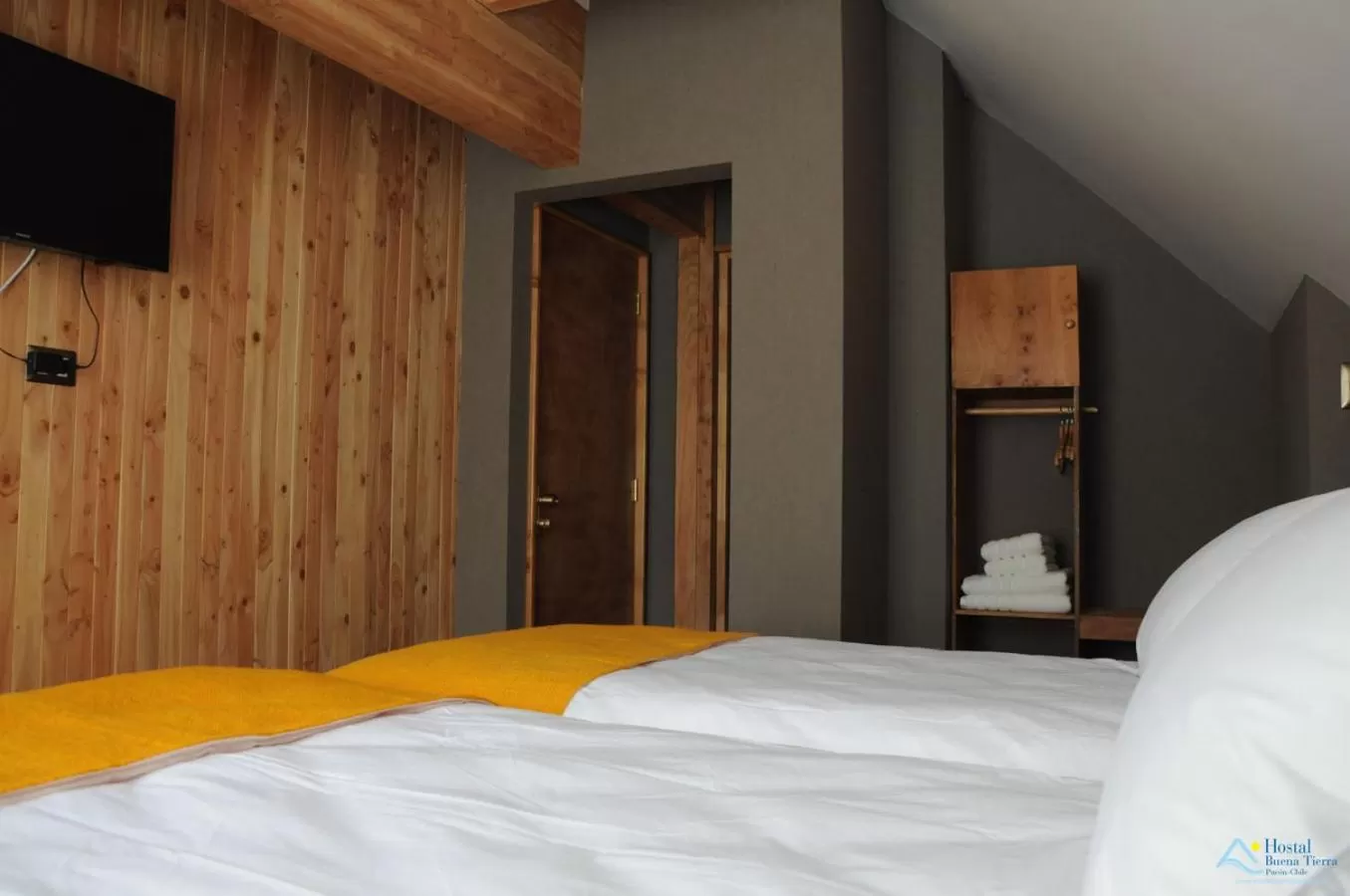 Bed in Hostal Buena Tierra