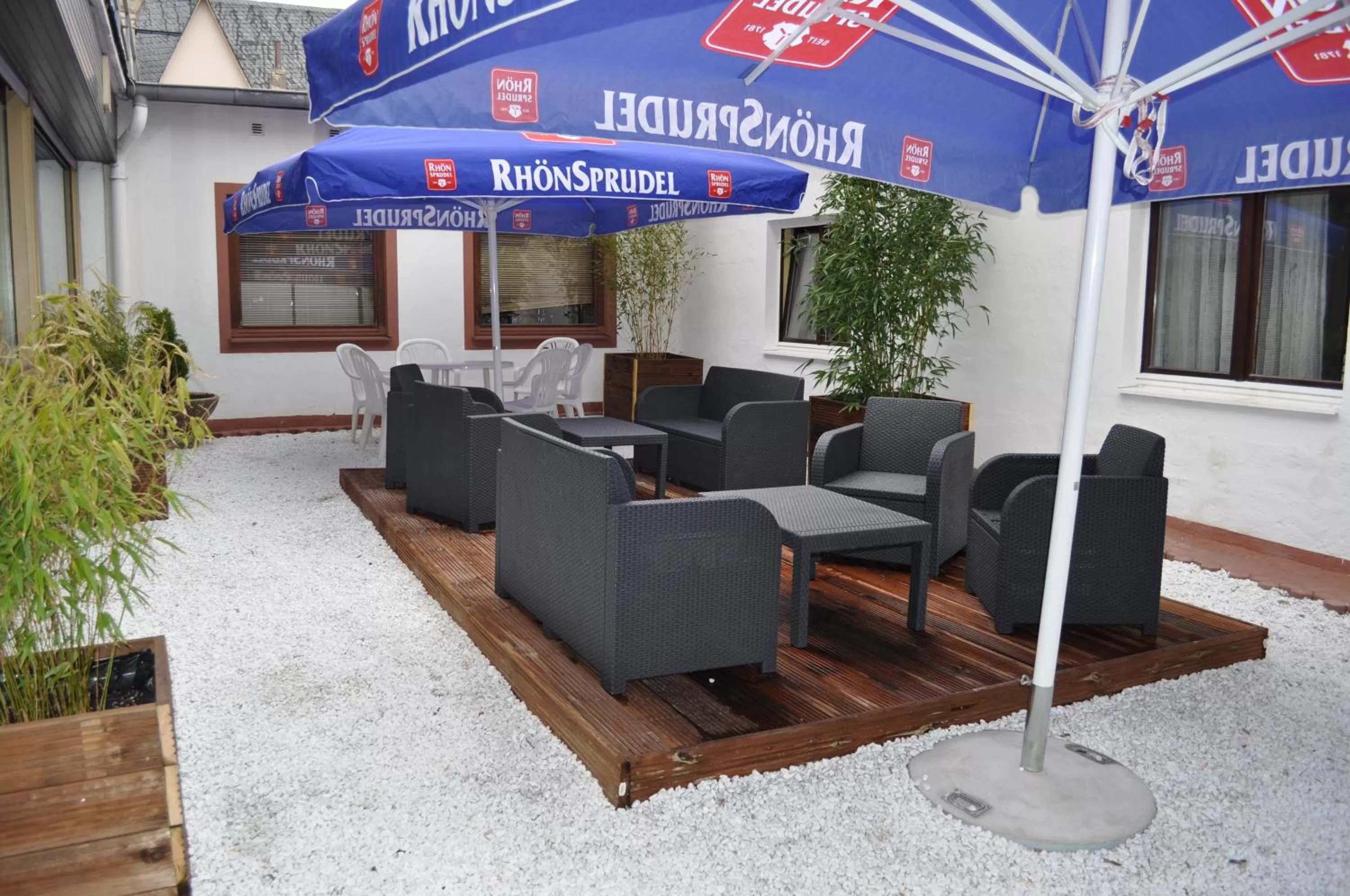 Balcony/Terrace in Tagungshotel Höchster Hof