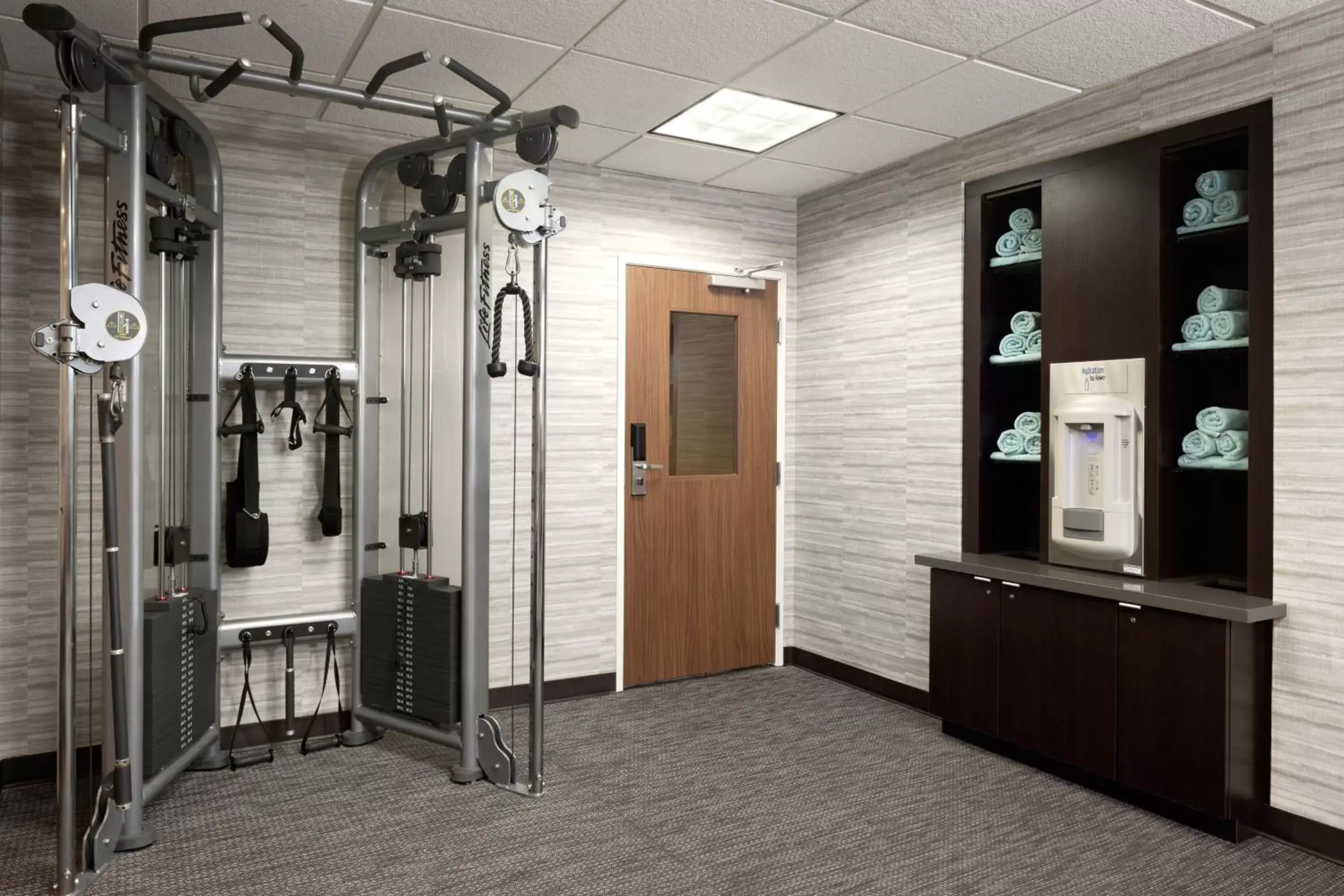 Fitness centre/facilities in Courtyard by Marriott- Austin Round Rock