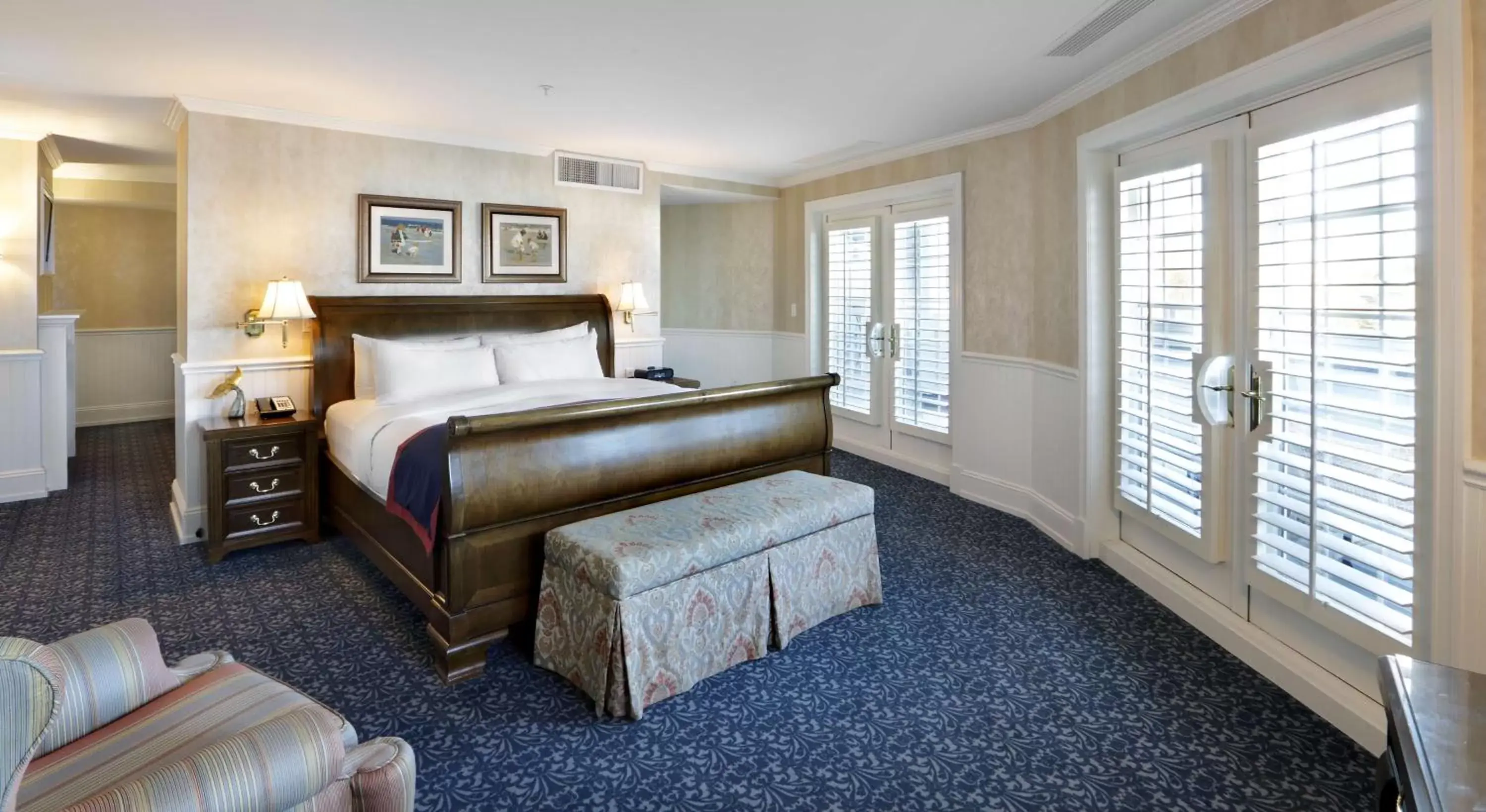 King Room with Balcony and Chaise Lounges in Madison Beach Hotel, Curio Collection by Hilton King Room with Balcony and Chaise Lounges in Madison Beach Hotel, Curio Collection by Hilton