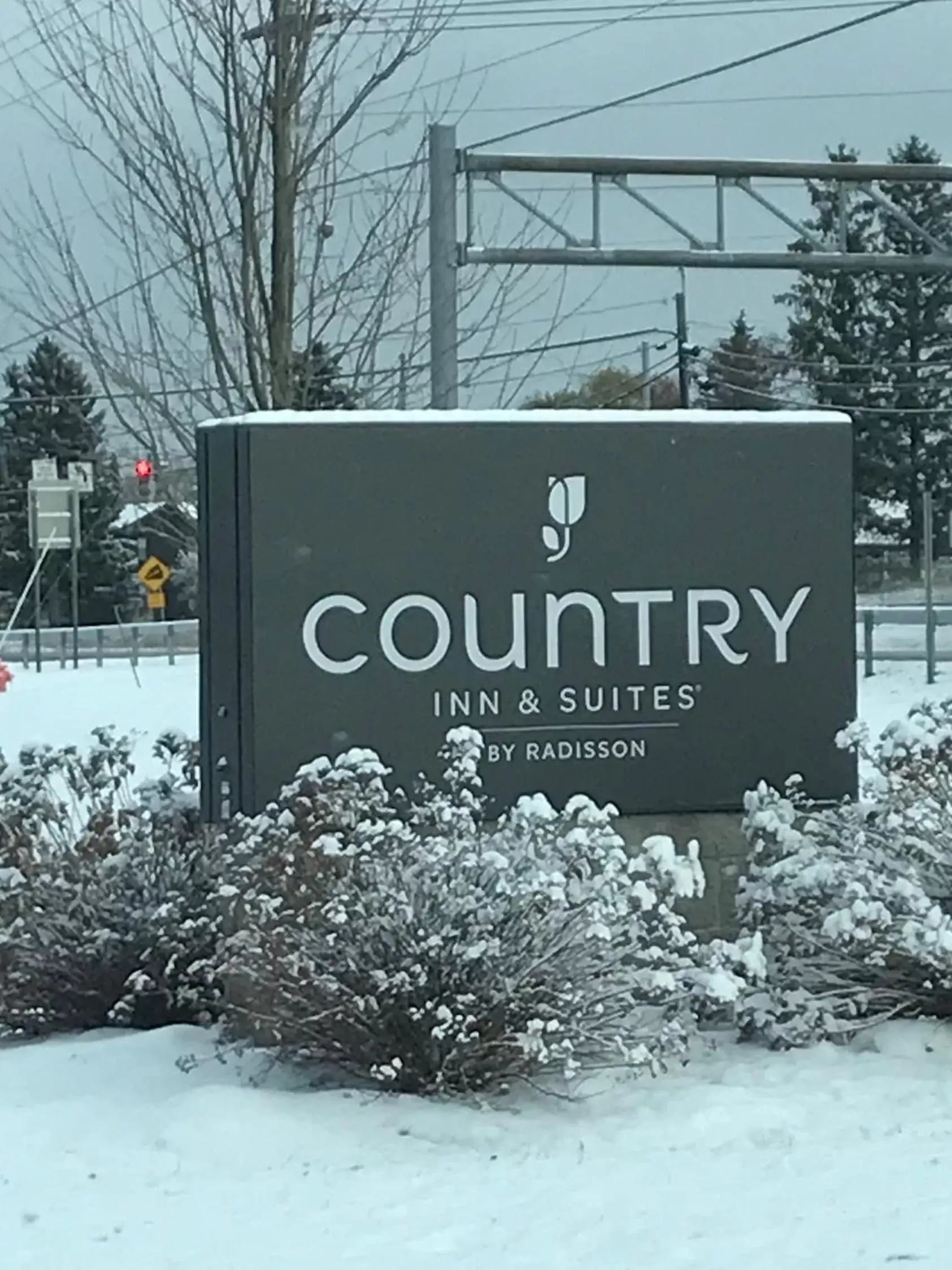Property building, Winter in Country Inn & Suites by Radisson, Ithaca, NY