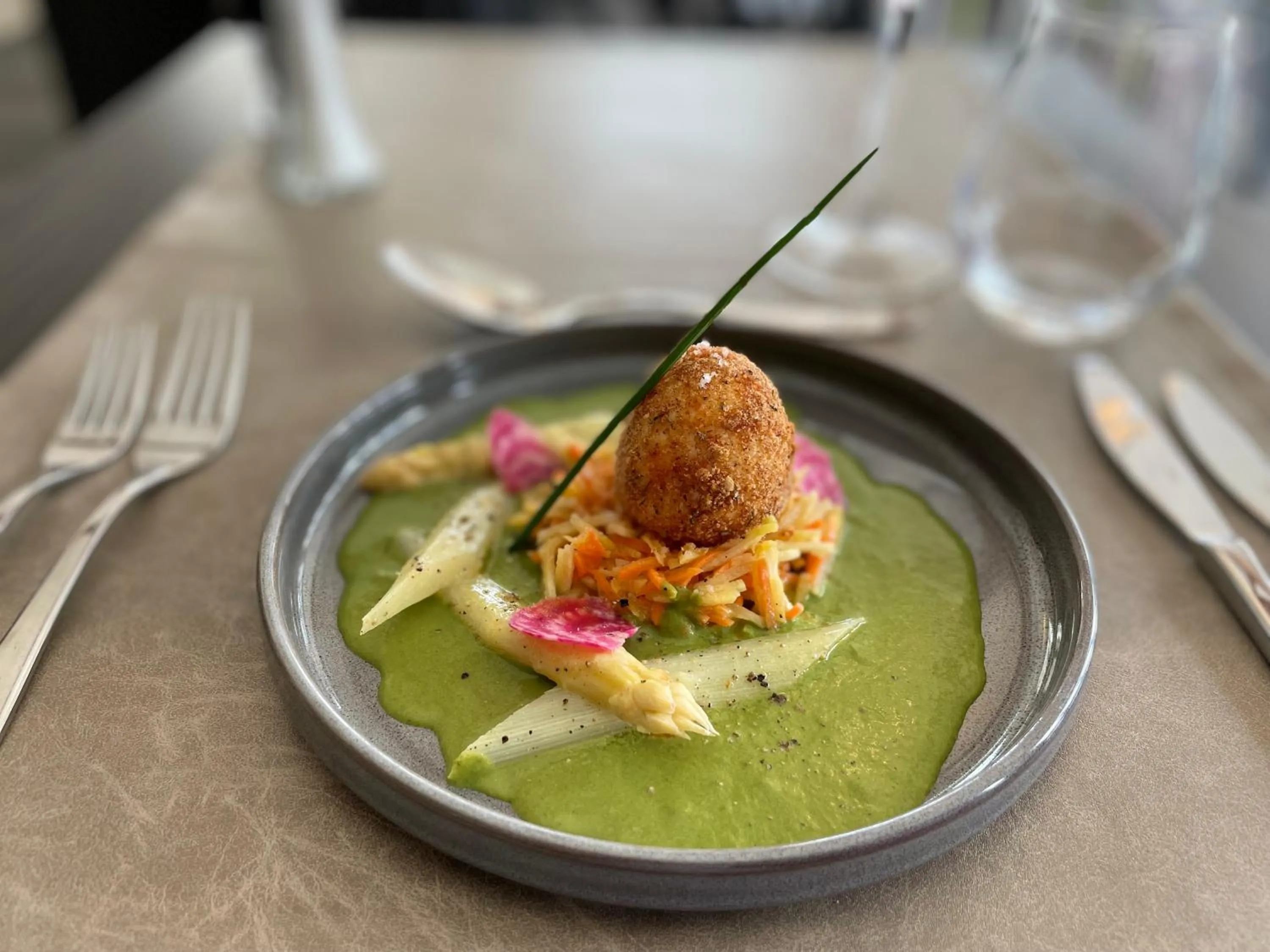 Restaurant/places to eat in Hotel Restaurant Du Parc Saumur Logis Elégance