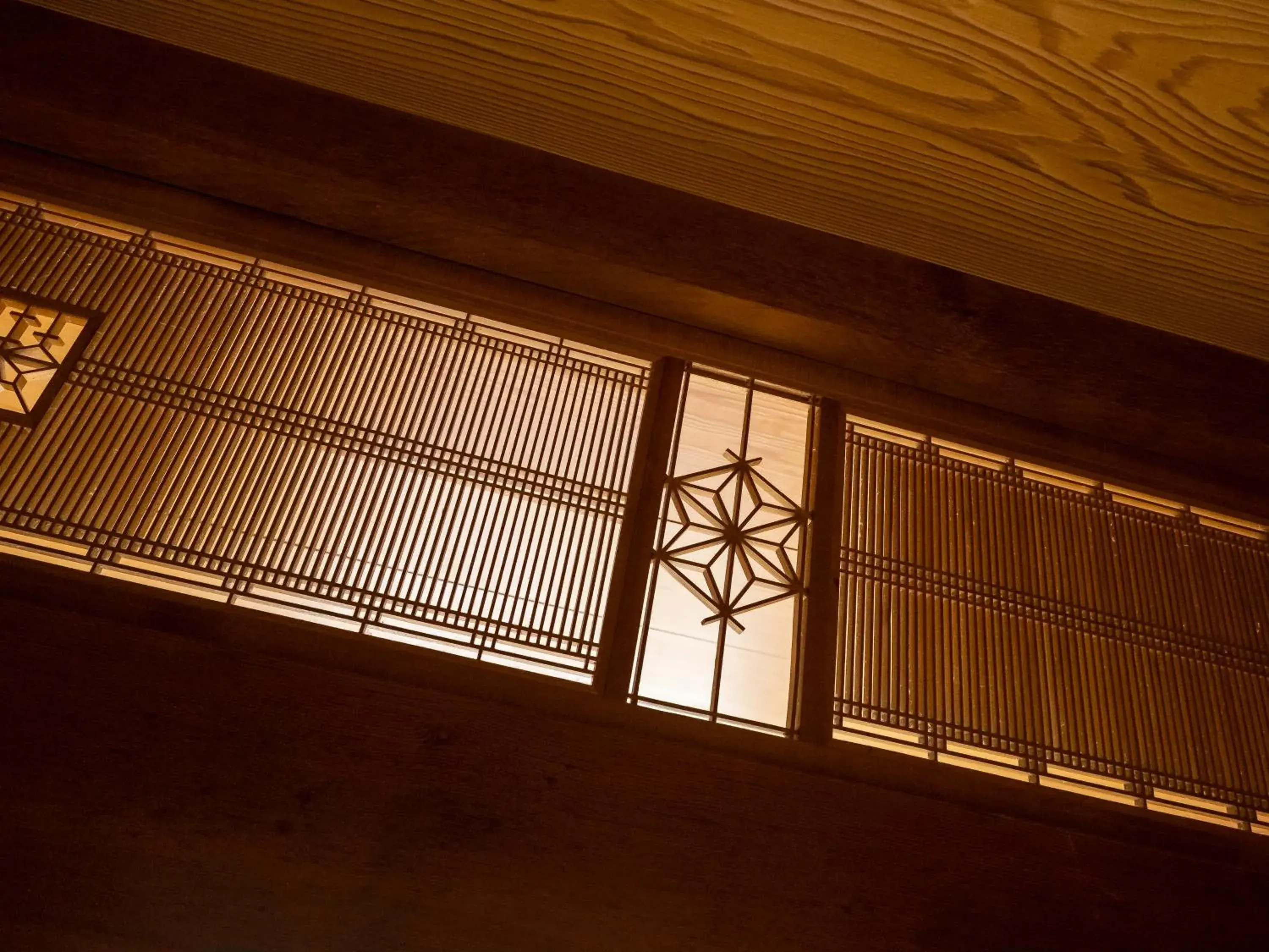 Decorative detail in Hakone Shirayunoyado Yamadaya Ryokan