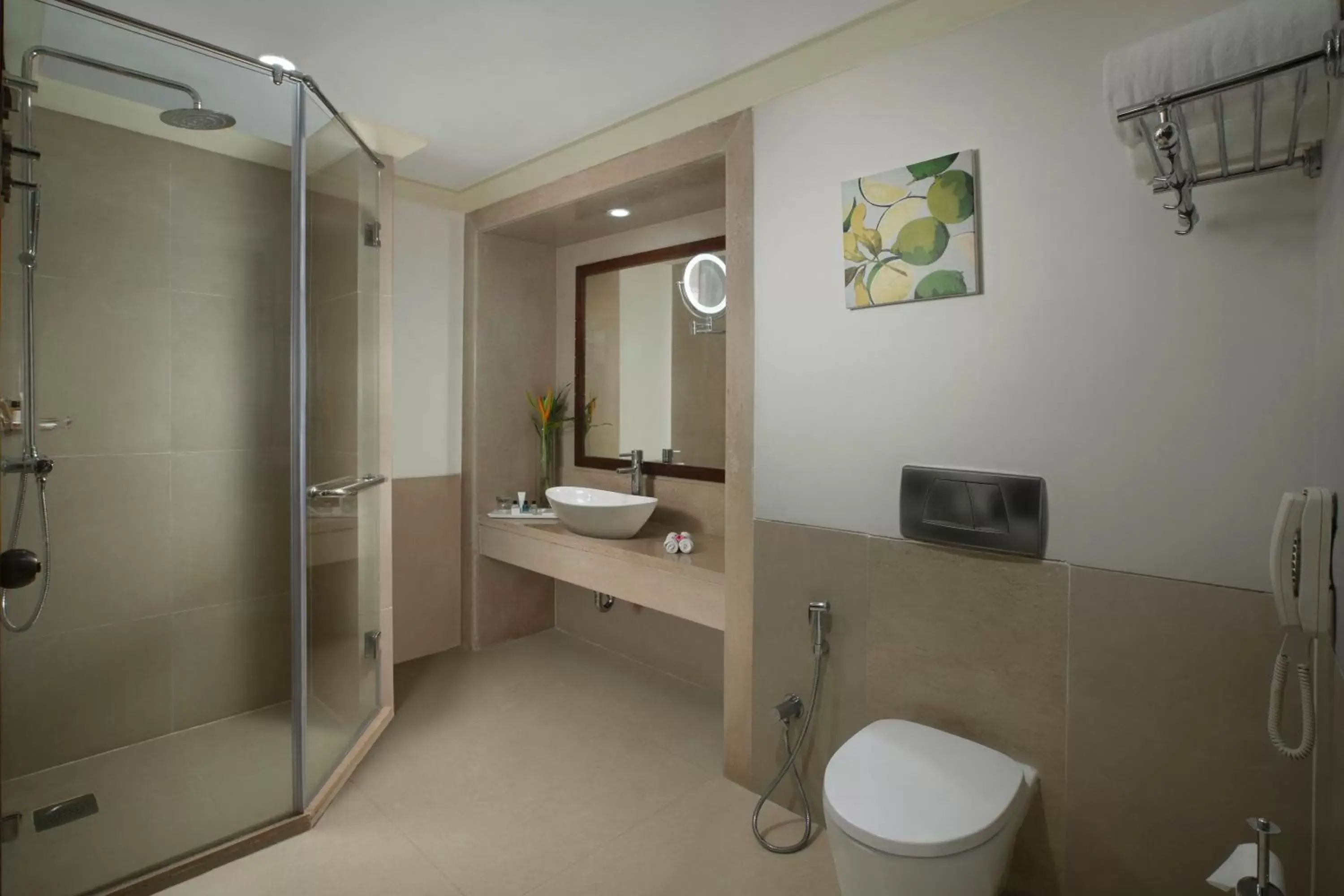 Shower, Bathroom in Radisson Blu Resort, Goa