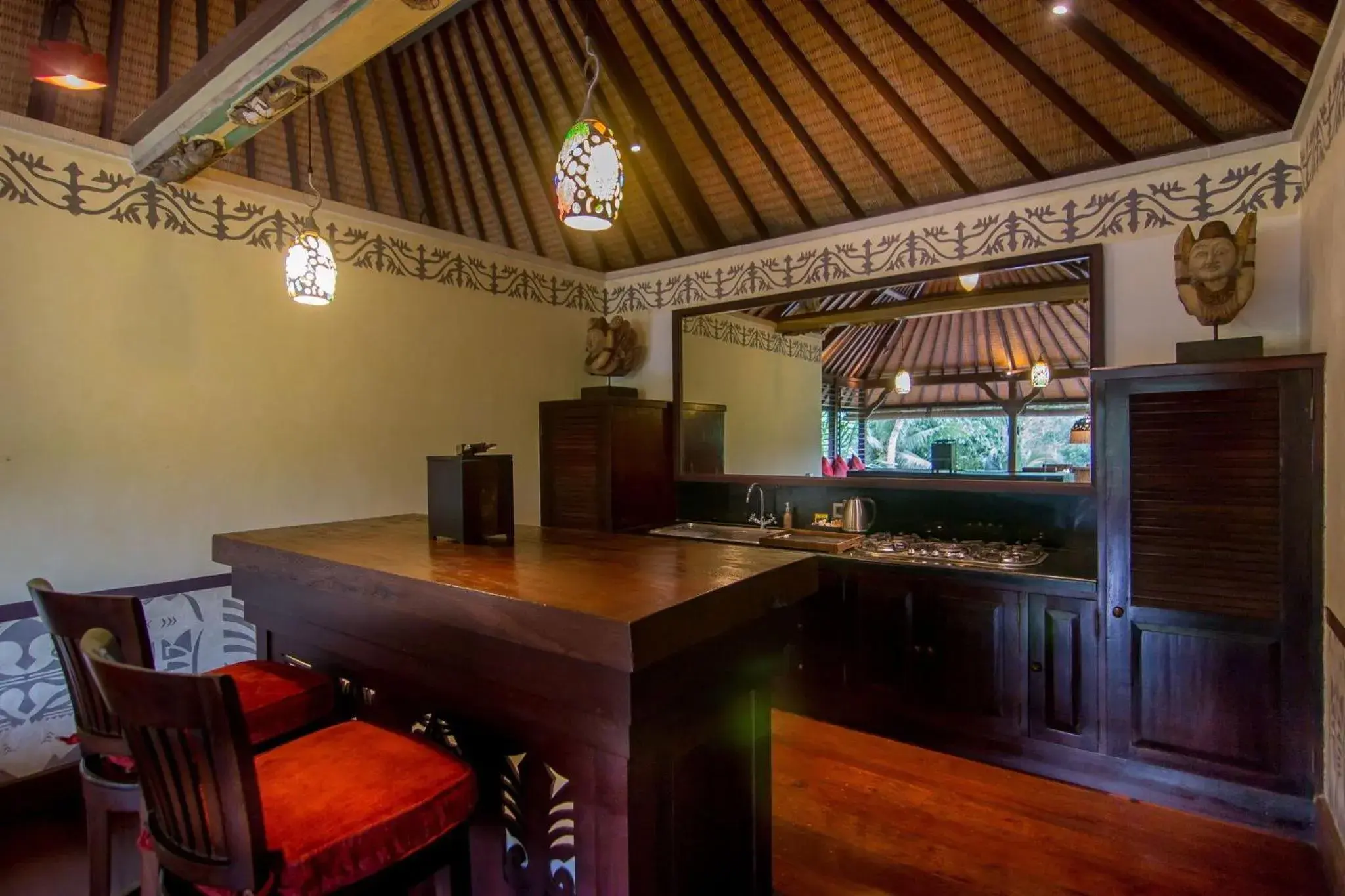 Kitchen or kitchenette, Kitchen/Kitchenette in Bidadari Private Villas & Retreat