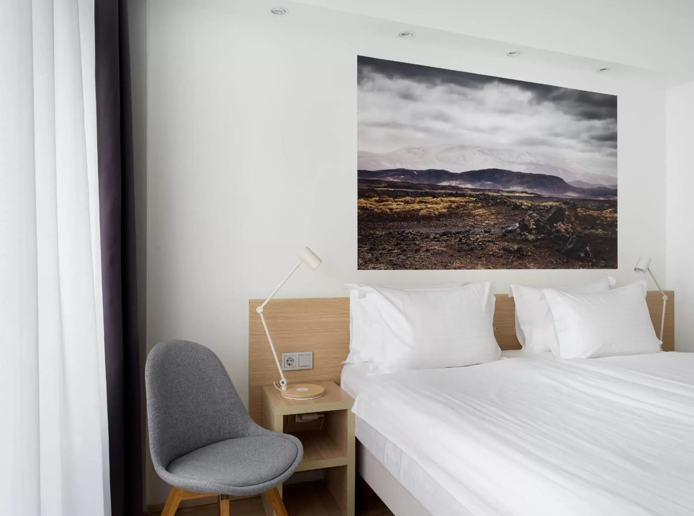 Bedroom, Bed in Storm Hotel by Keahotels