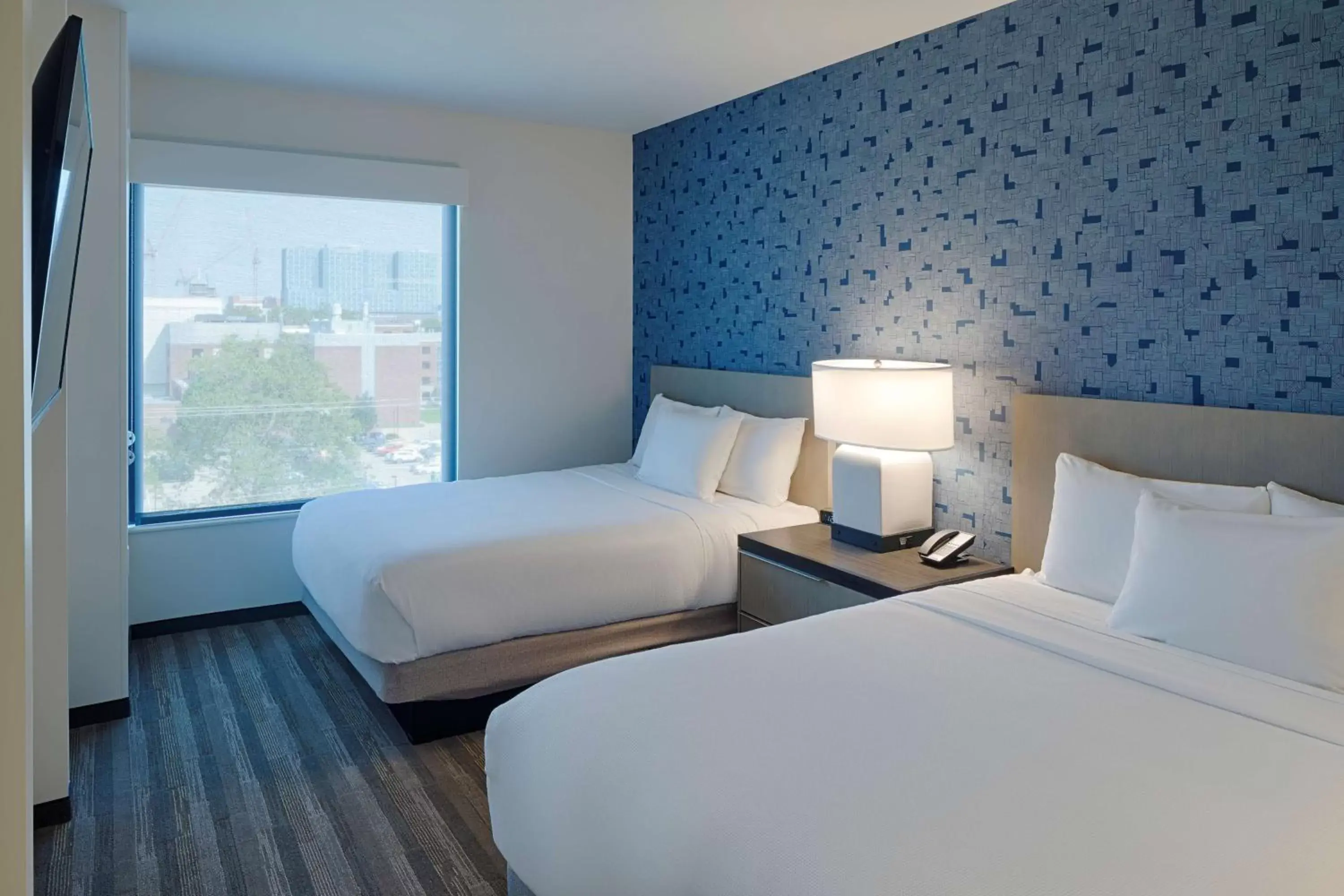 One-Bedroom Suite with Two Queen Beds and Sofa Bed in Hyatt House Columbus OSU Short North One-Bedroom Suite with Two Queen Beds and Sofa Bed in Hyatt House Columbus OSU Short North