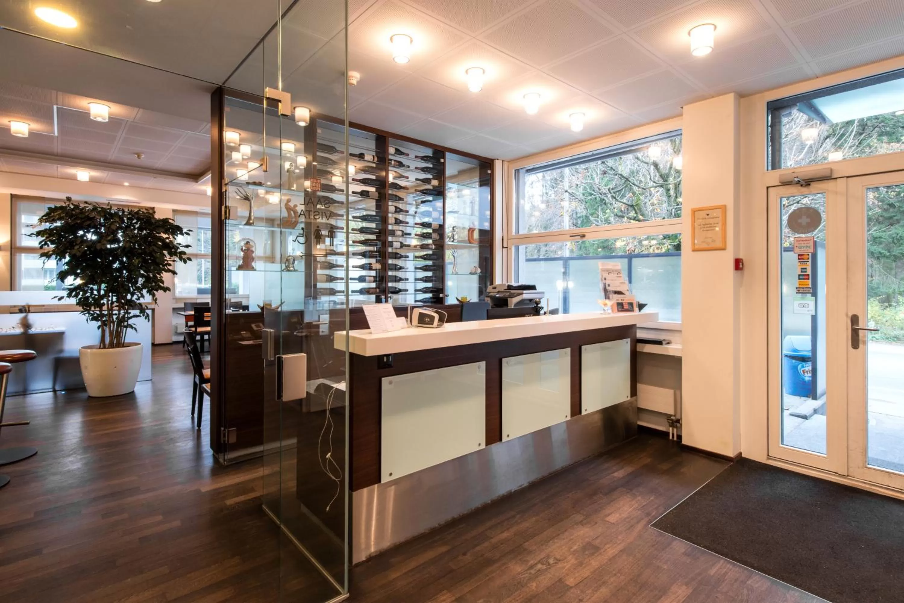 Lobby or reception in Hotel Thorenberg