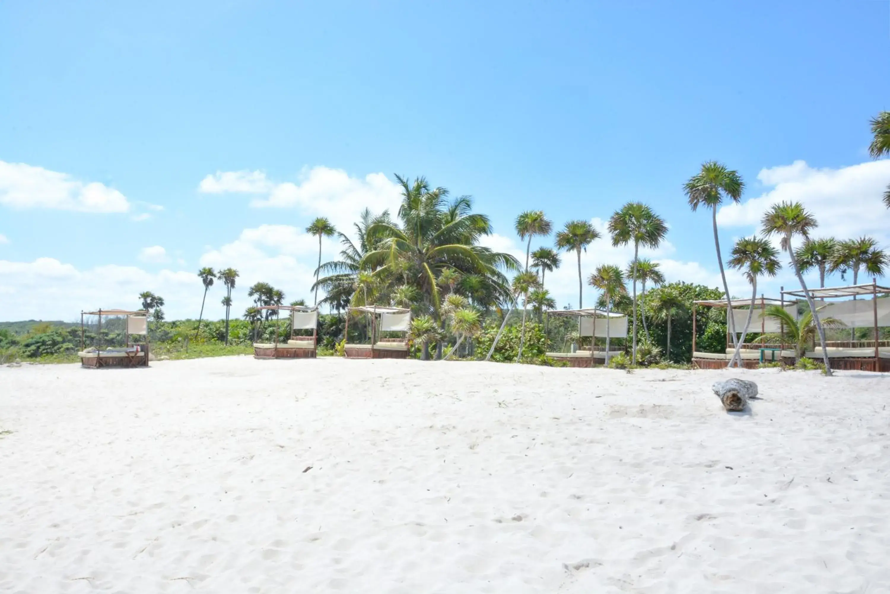 Beach in Caleta Tankah