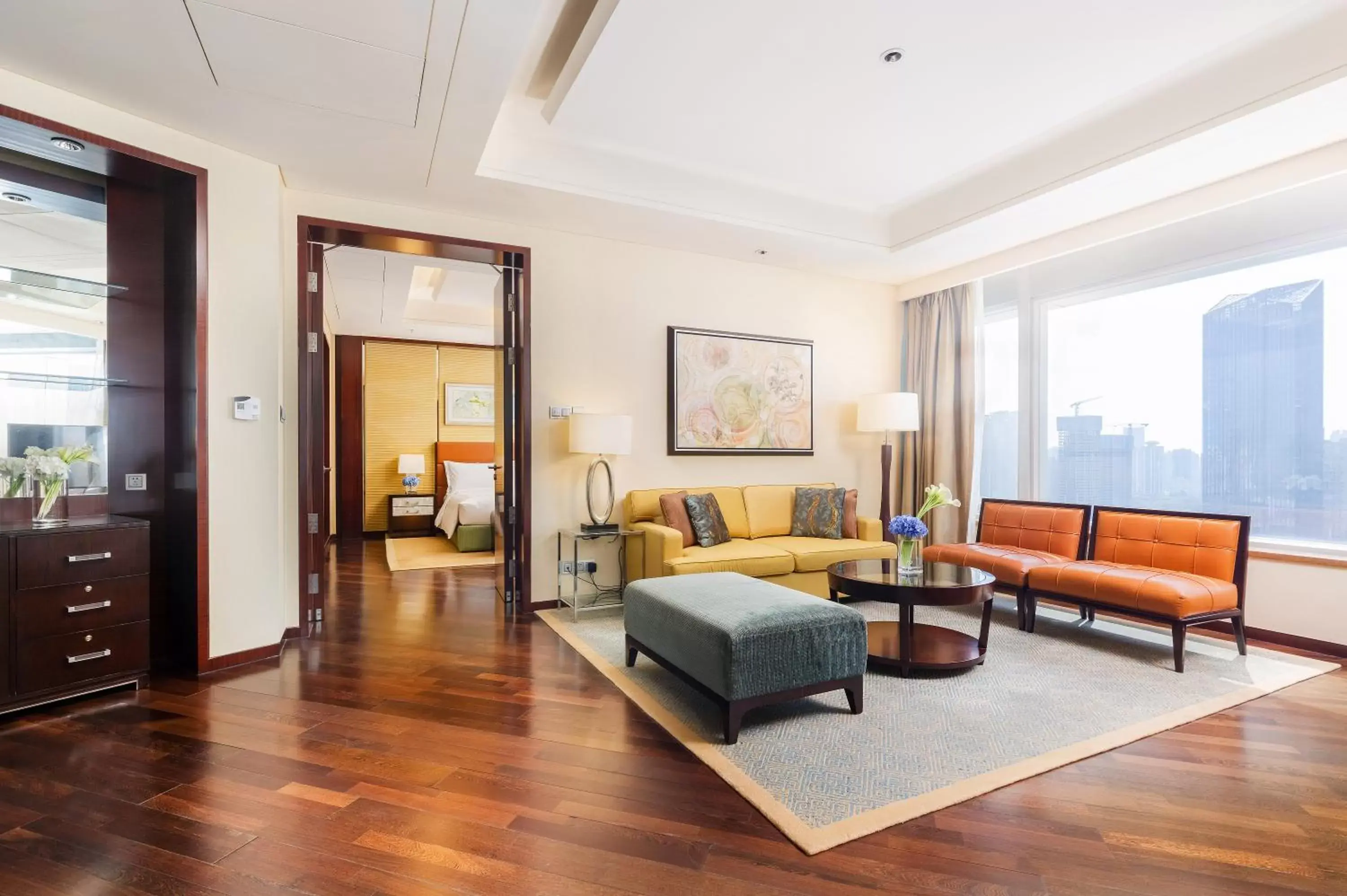 Living room, Seating Area in The Ritz-Carlton, Shenzhen