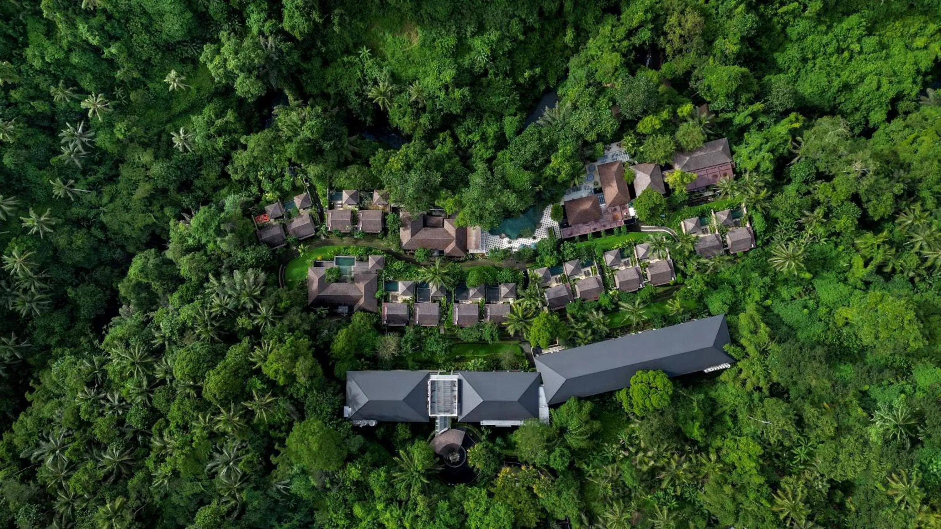 Property building, Bird's-eye View in The Lokha Ubud Resort Villas and Spa