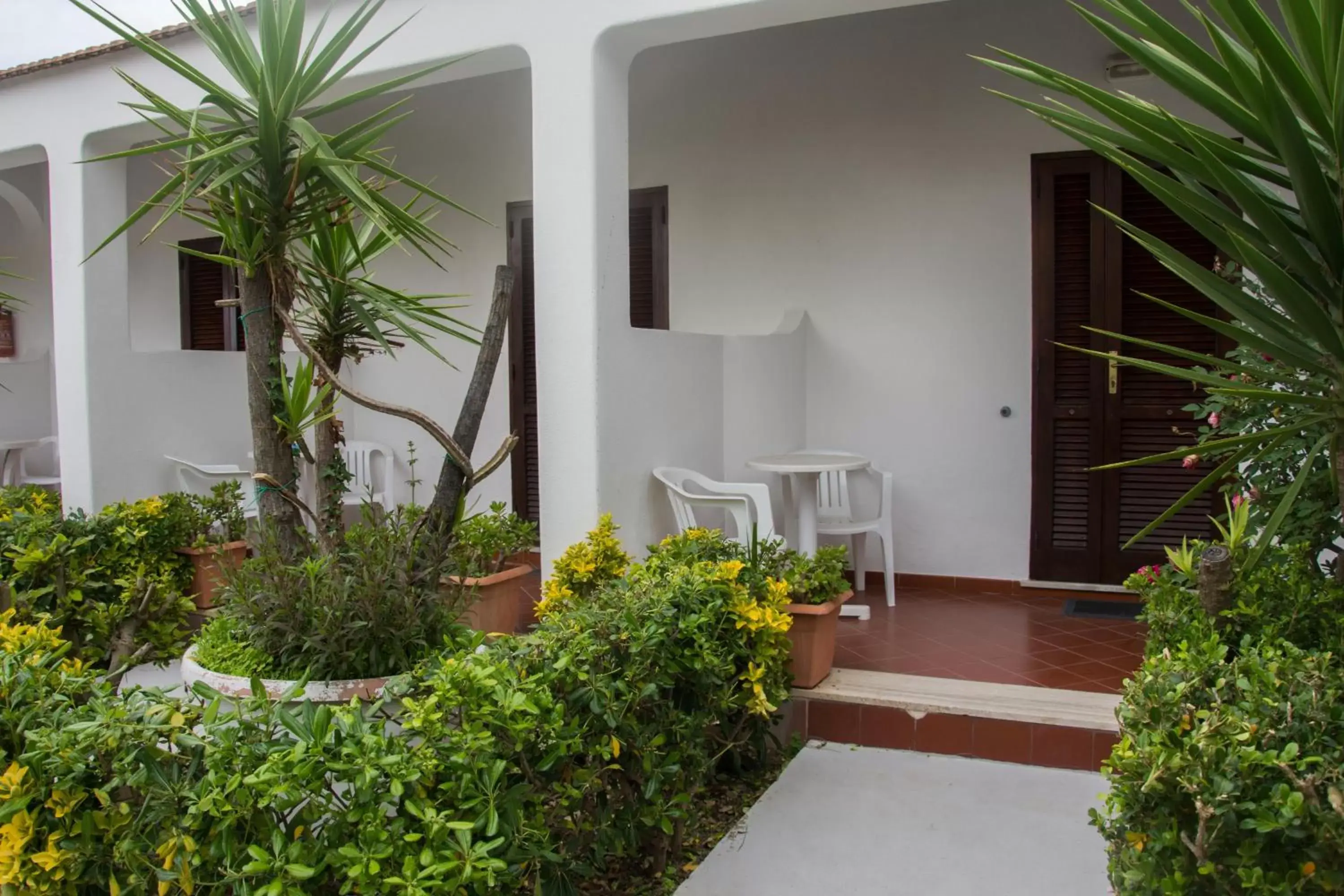 Patio in Hotel Villa Mena