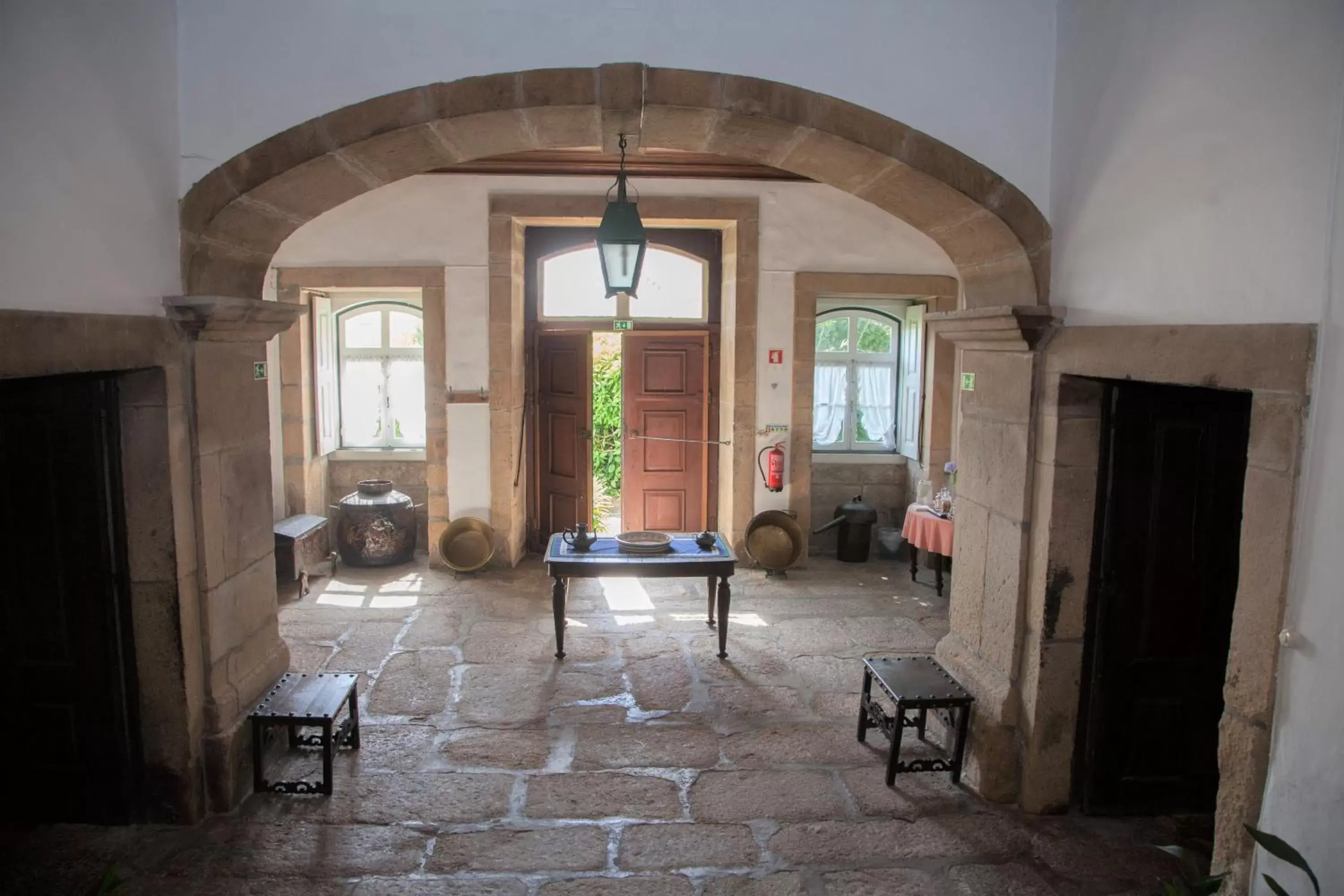 Patio in Casa Das Obras