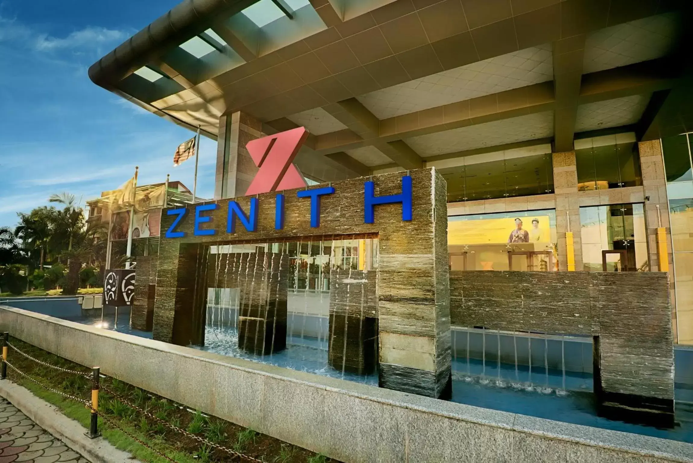 Facade/entrance in Zenith Kuantan