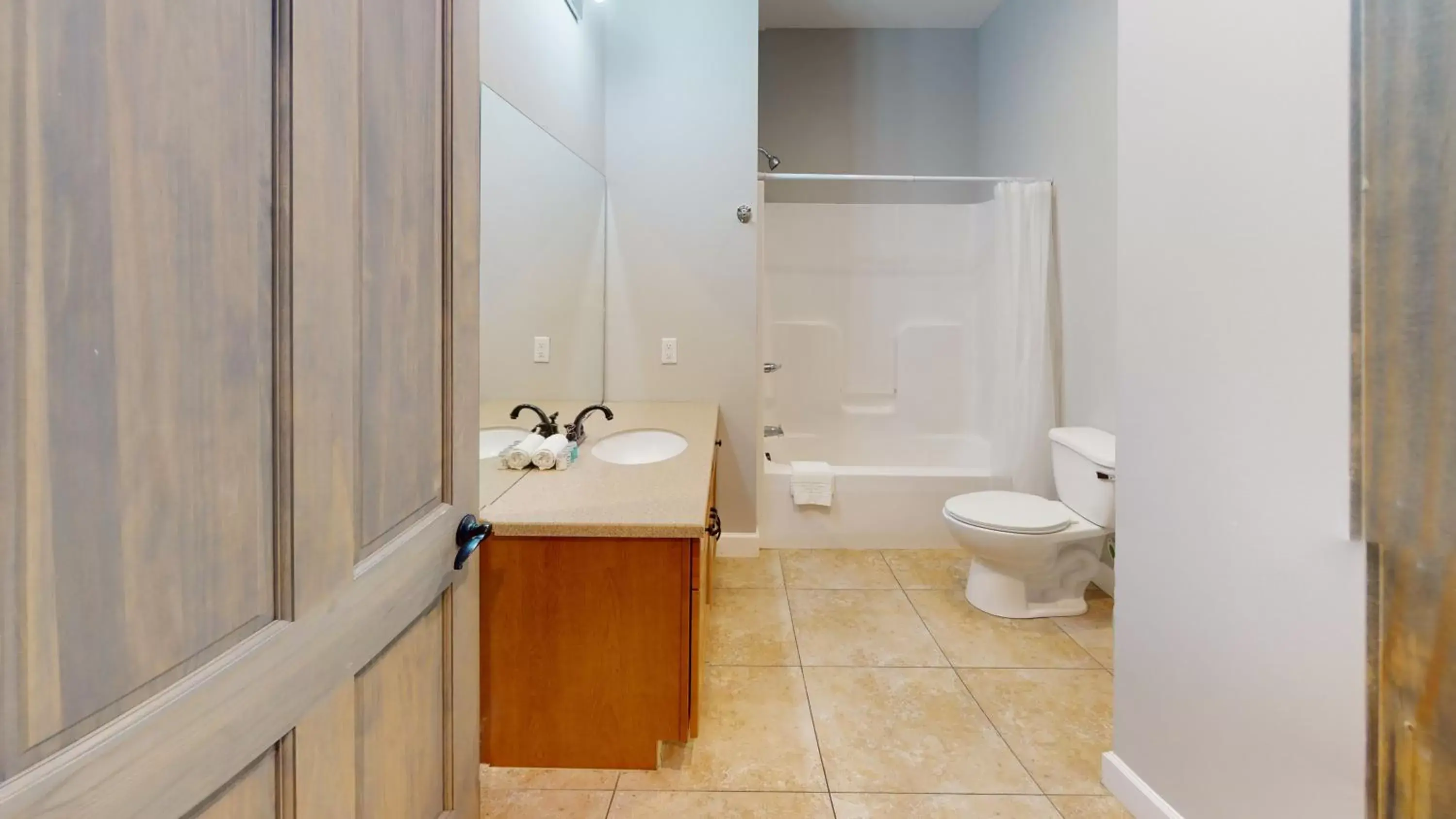 Bathroom in The Trailhead Condominiums