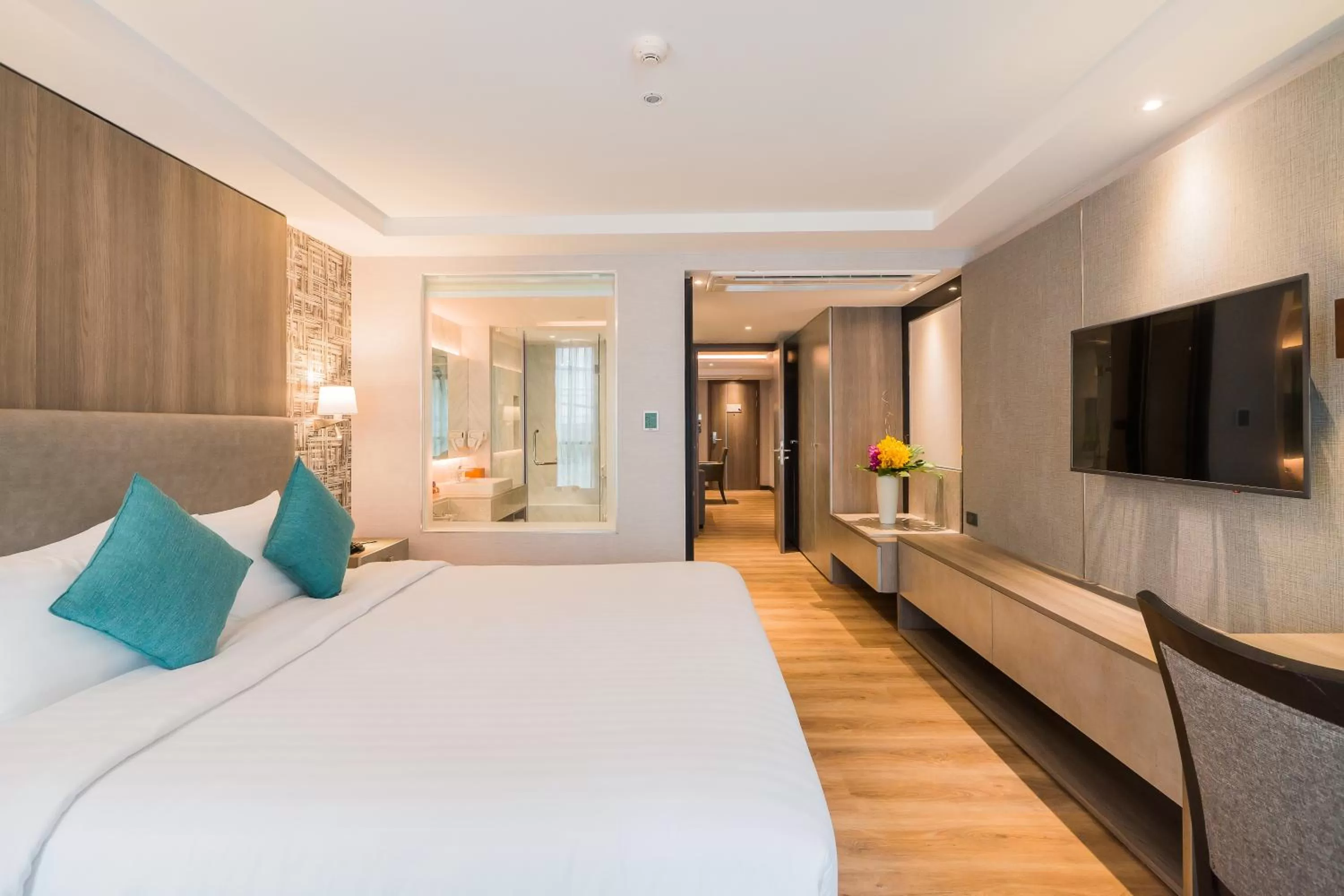 Bed in Citrus Suites Sukhumvit 6 by Compass Hospitality