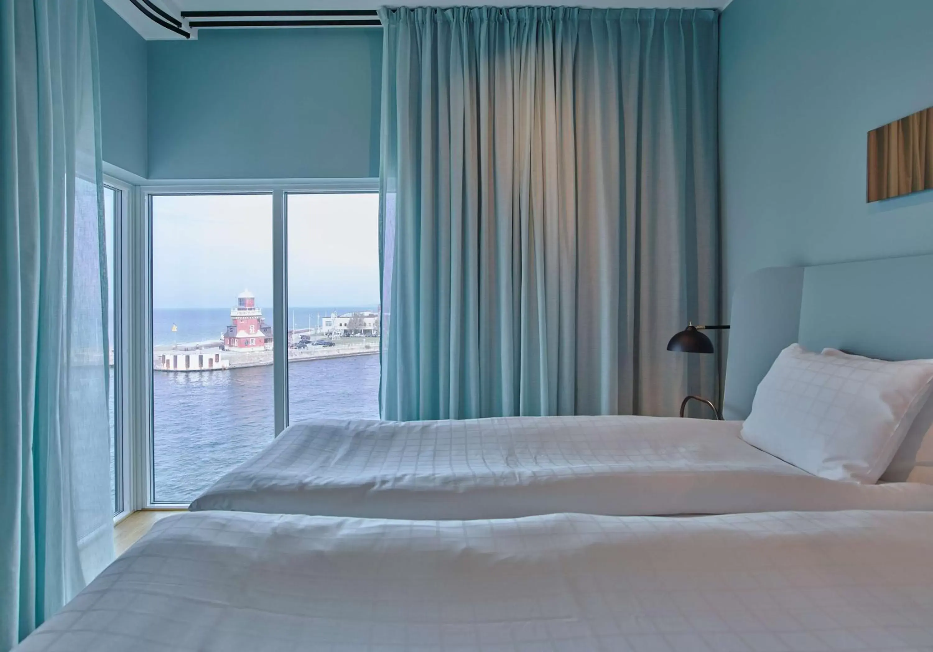 Bedroom, Bed in Scandic Oceanhamnen Bedroom, Bed in Scandic Oceanhamnen