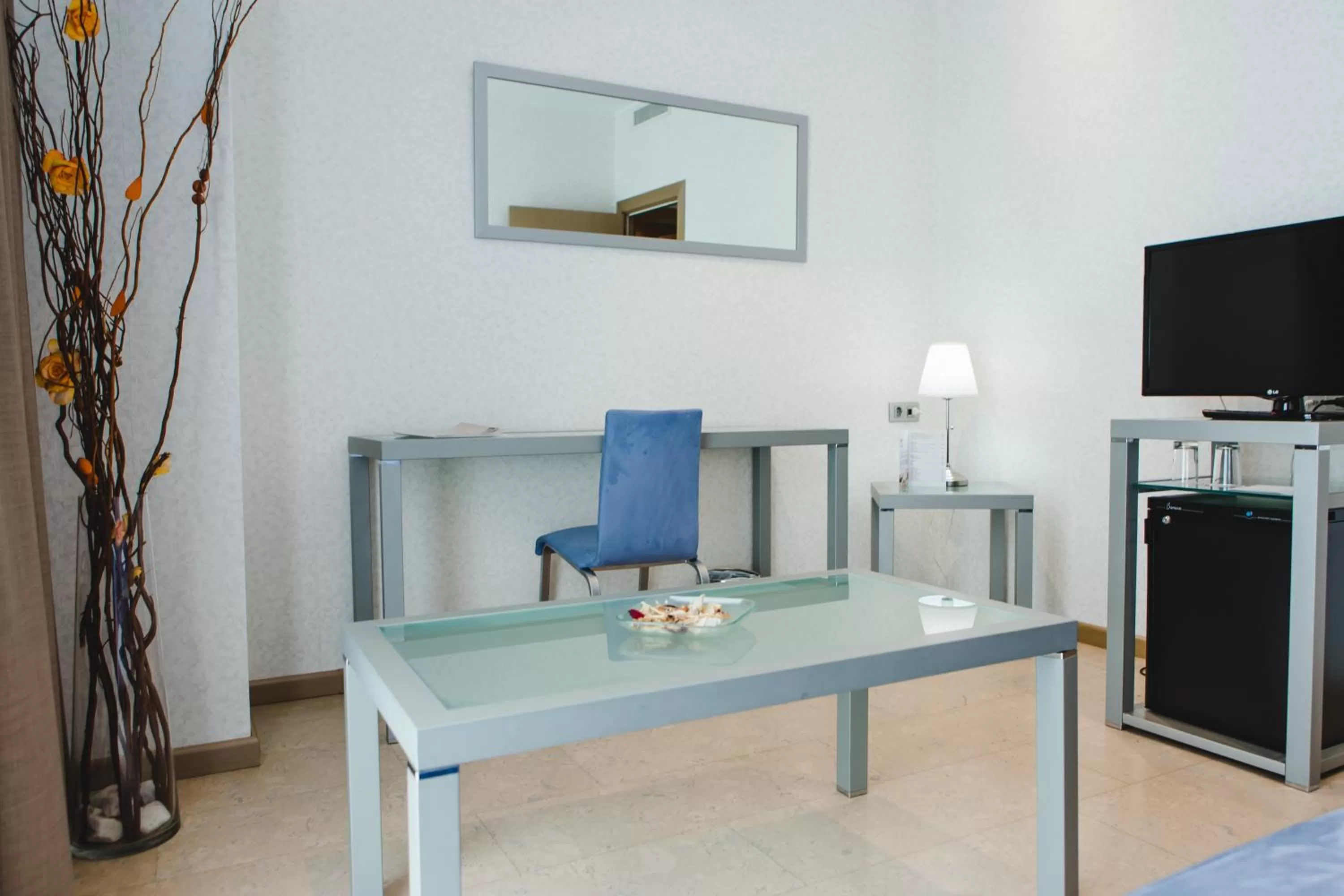 Living room in Hotel Mas Camarena