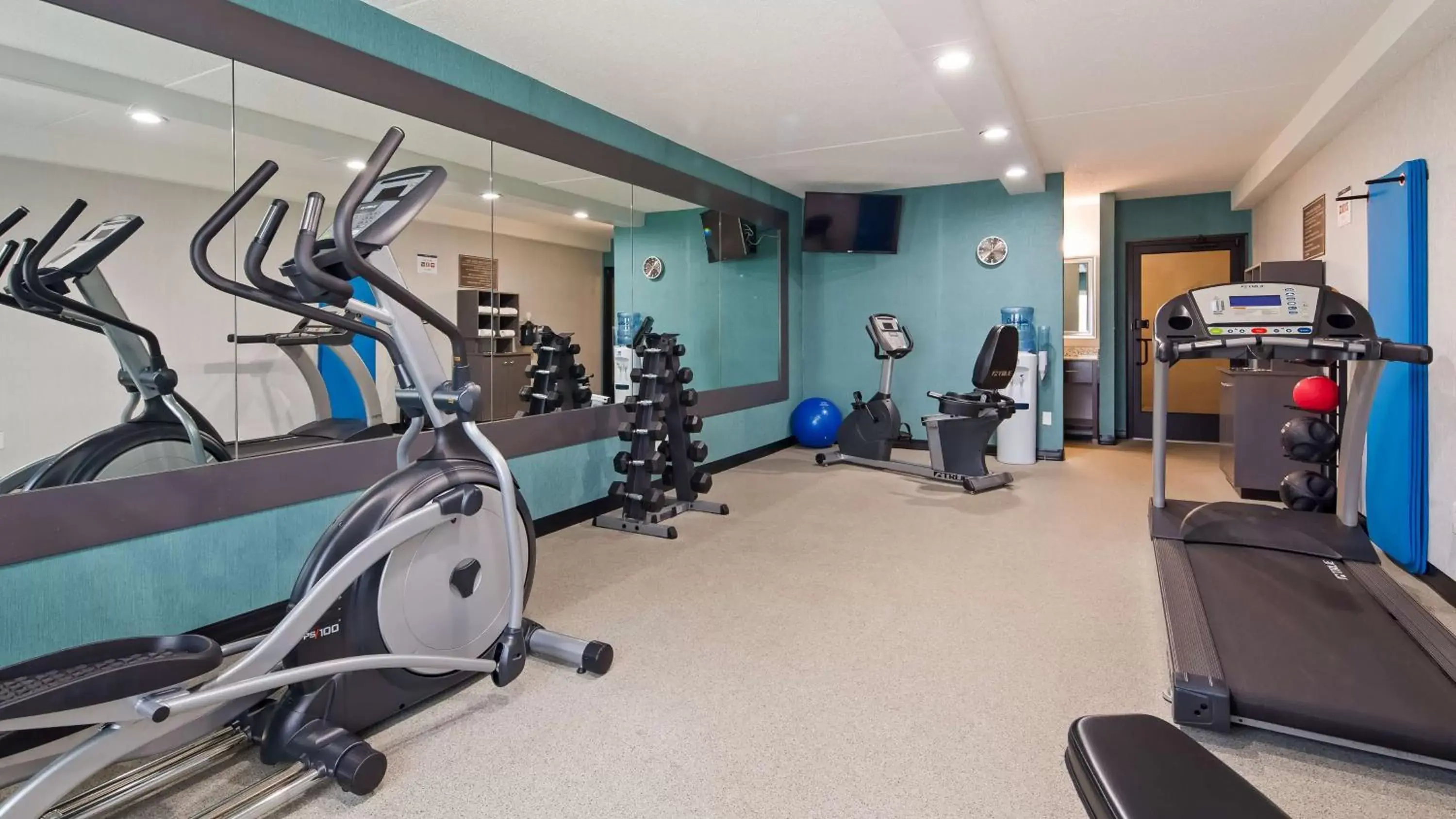 Fitness centre/facilities, Fitness Center/Facilities in Best Western Plus Flint Airport Inn & Suites