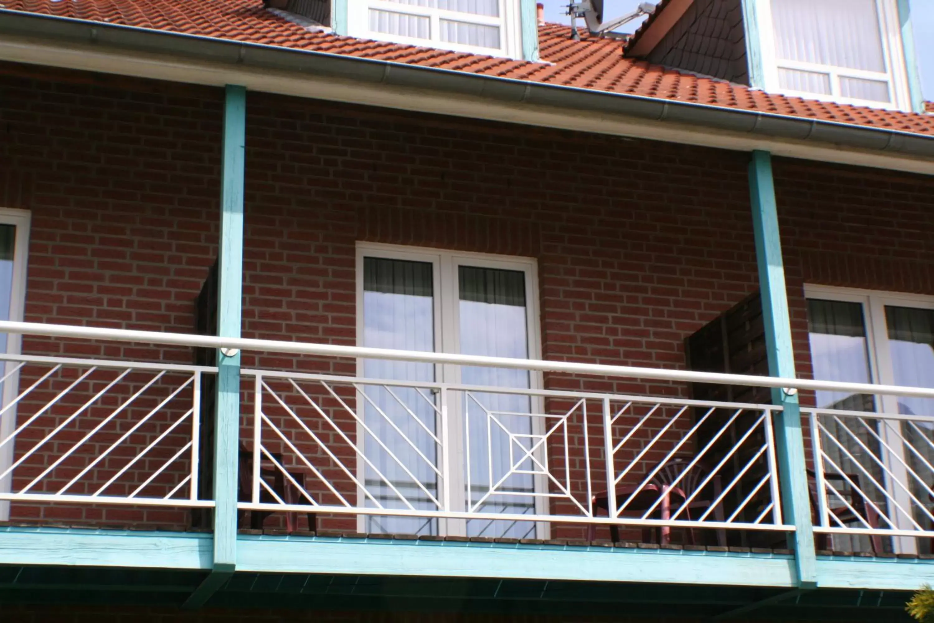 Facade/entrance, Balcony/Terrace in Hotel Blumlage