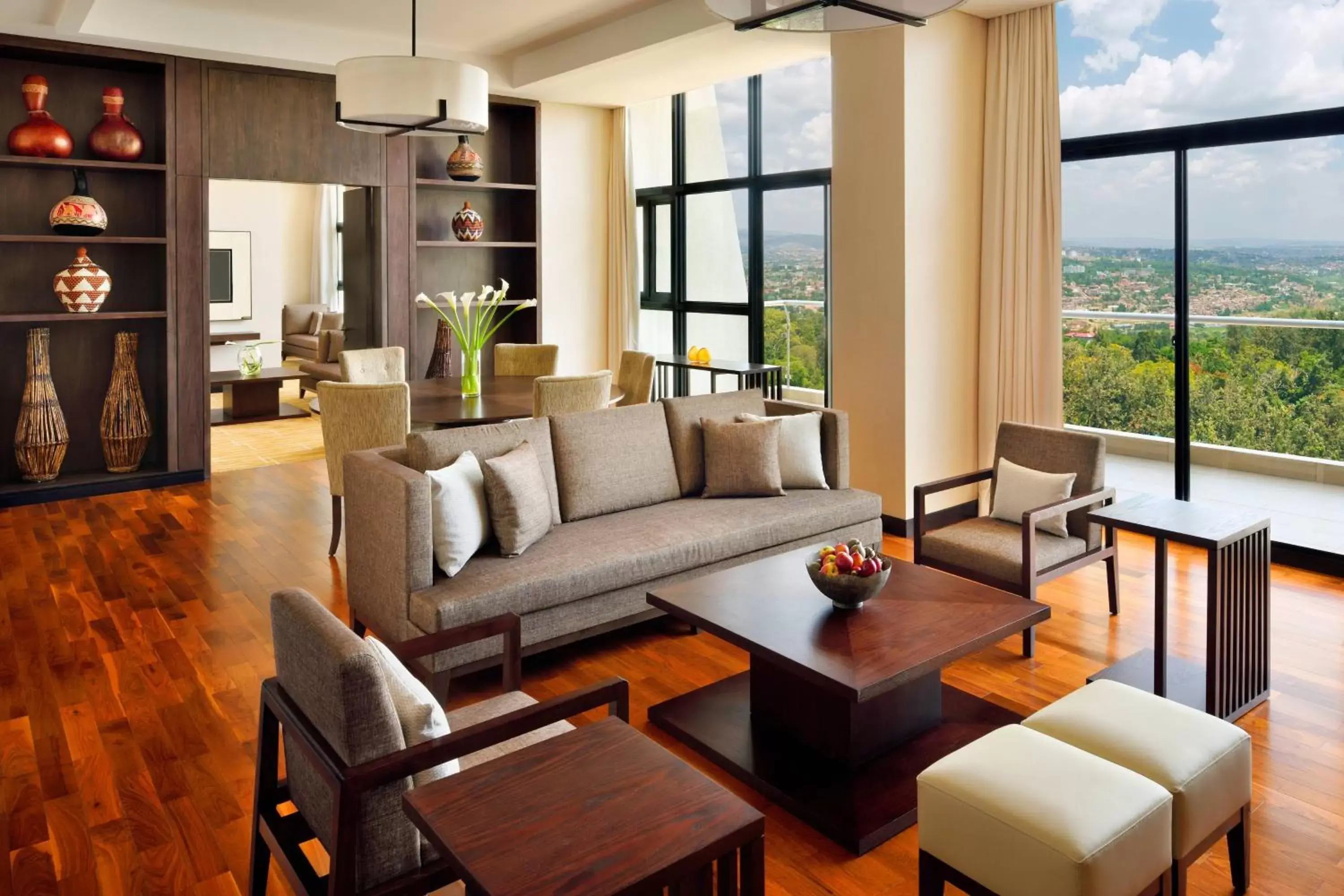 Living room, Seating Area in Kigali Marriott Hotel