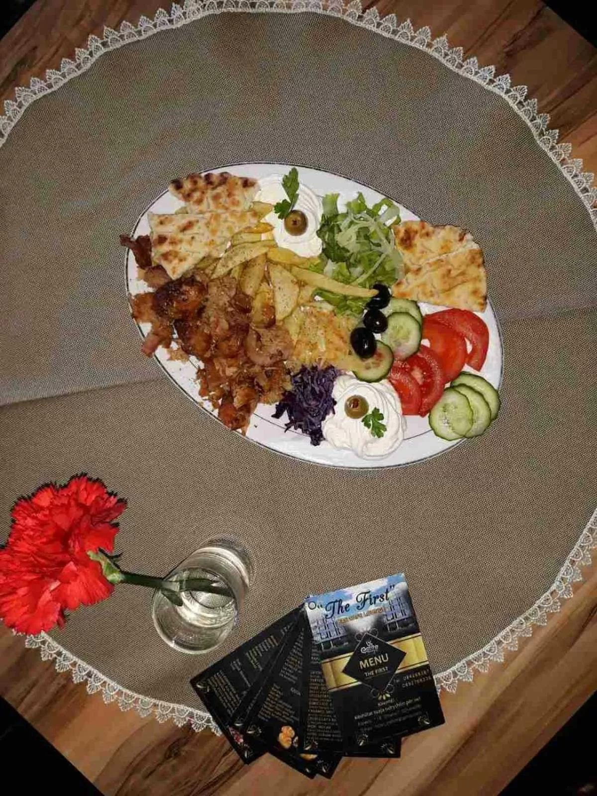 Meals in Hotel The First