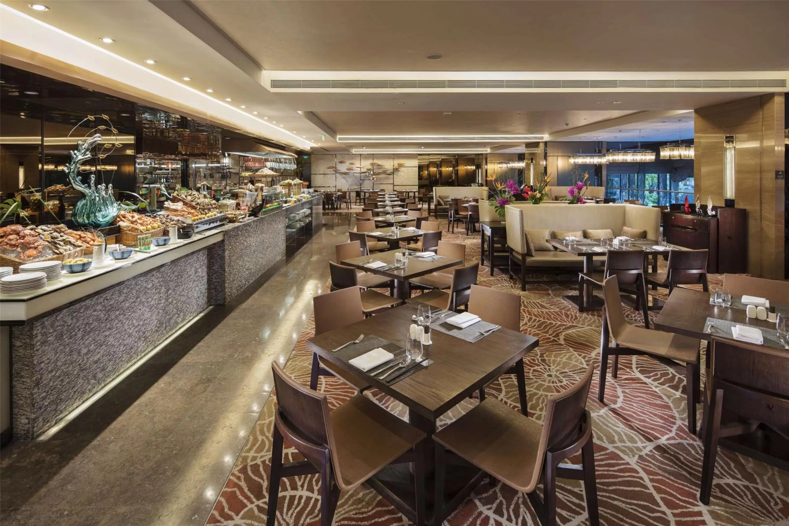 Restaurant/places to eat in Hilton Guangzhou Tianhe