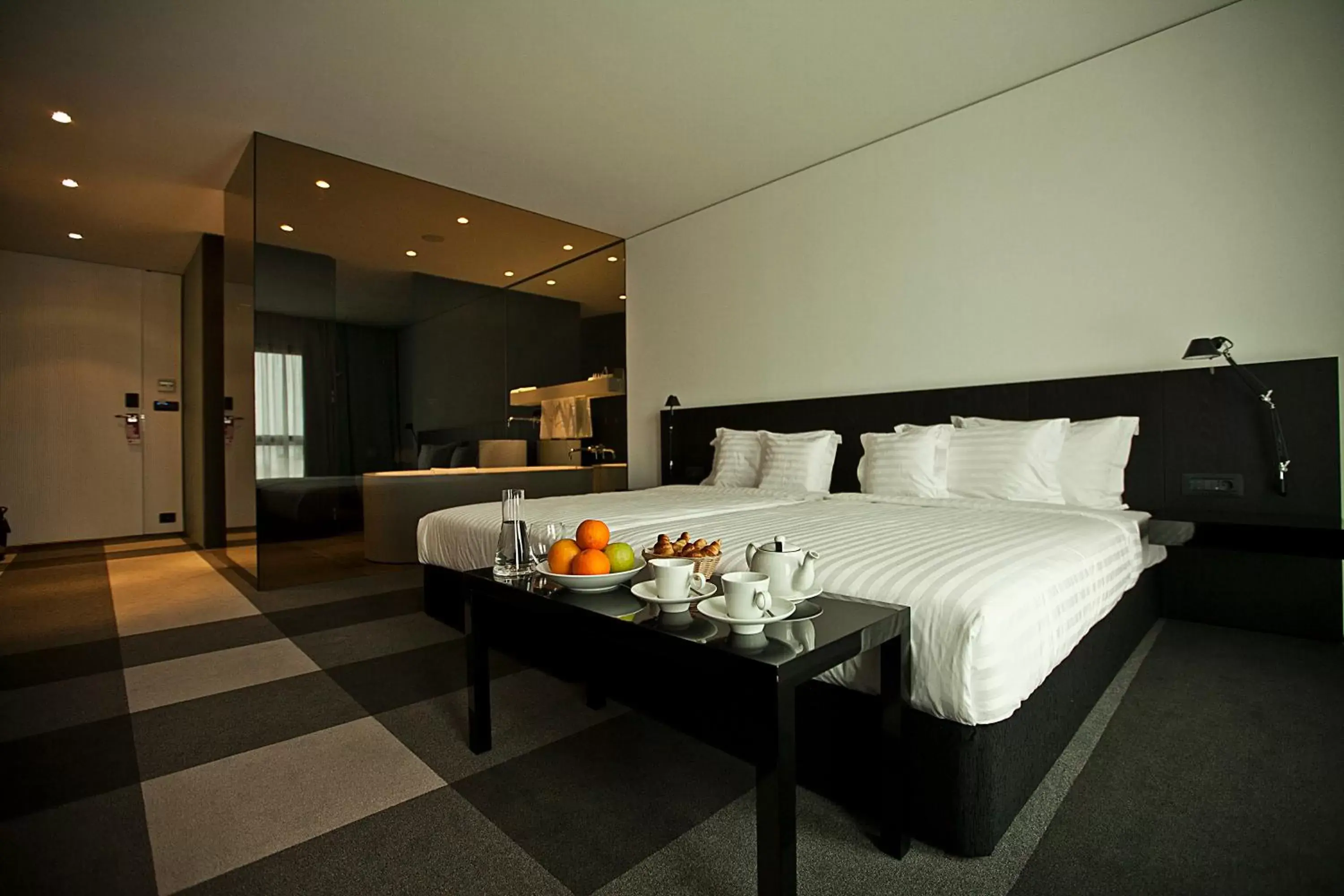 Bed in Graffit Gallery Design Hotel