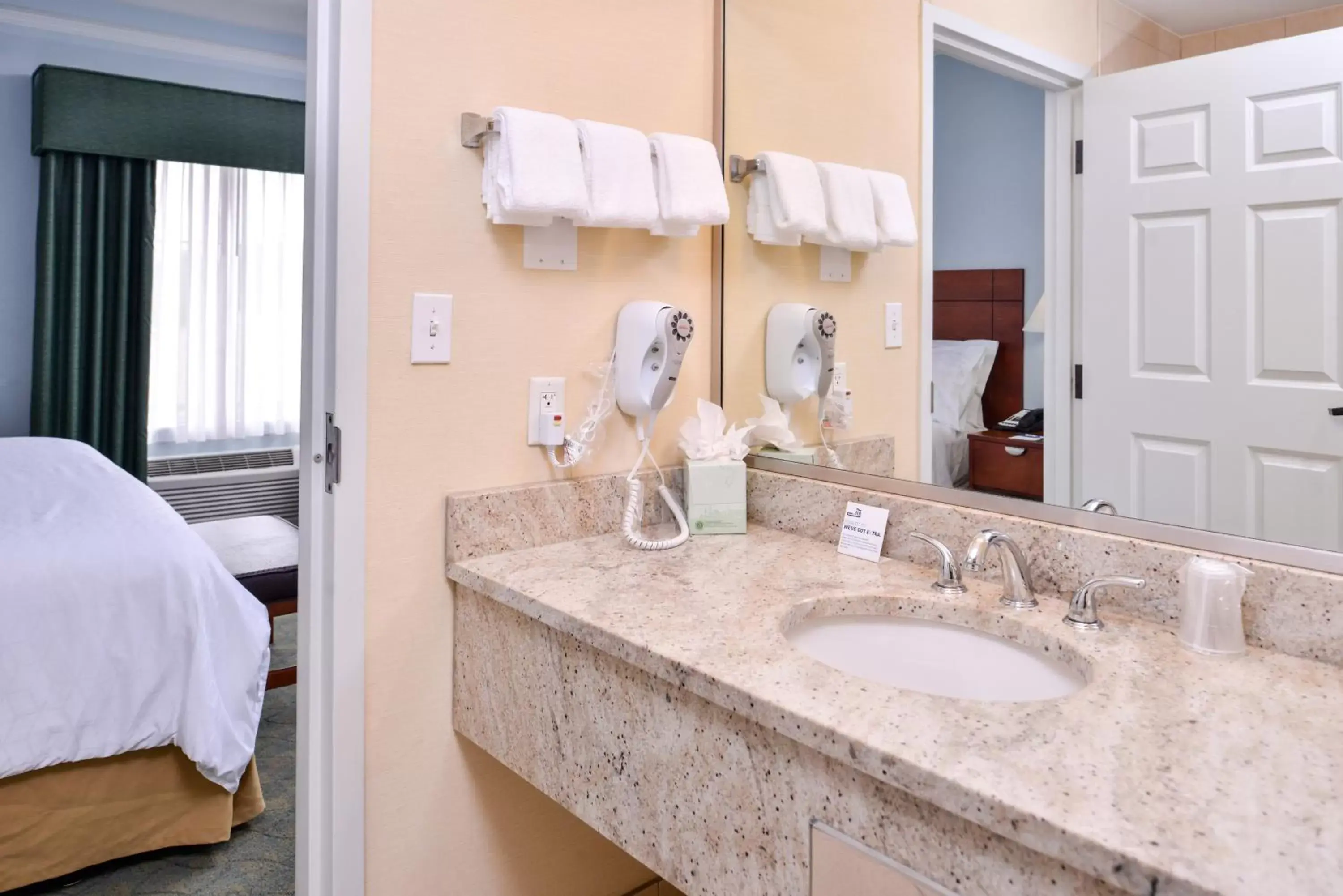 Photo of the whole room, Bathroom in Holiday Inn Express Tampa North Telecom Park, an IHG Hotel