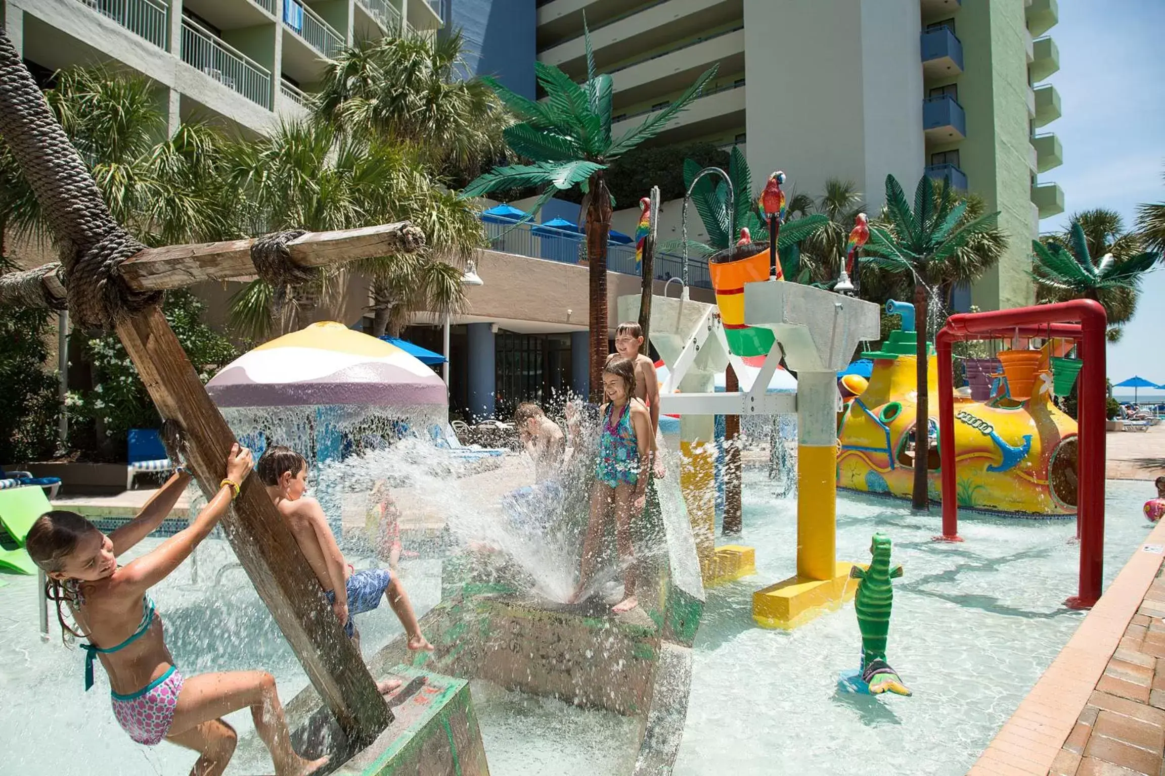 Aqua park, Children's Play Area in Coral Beach Resort
