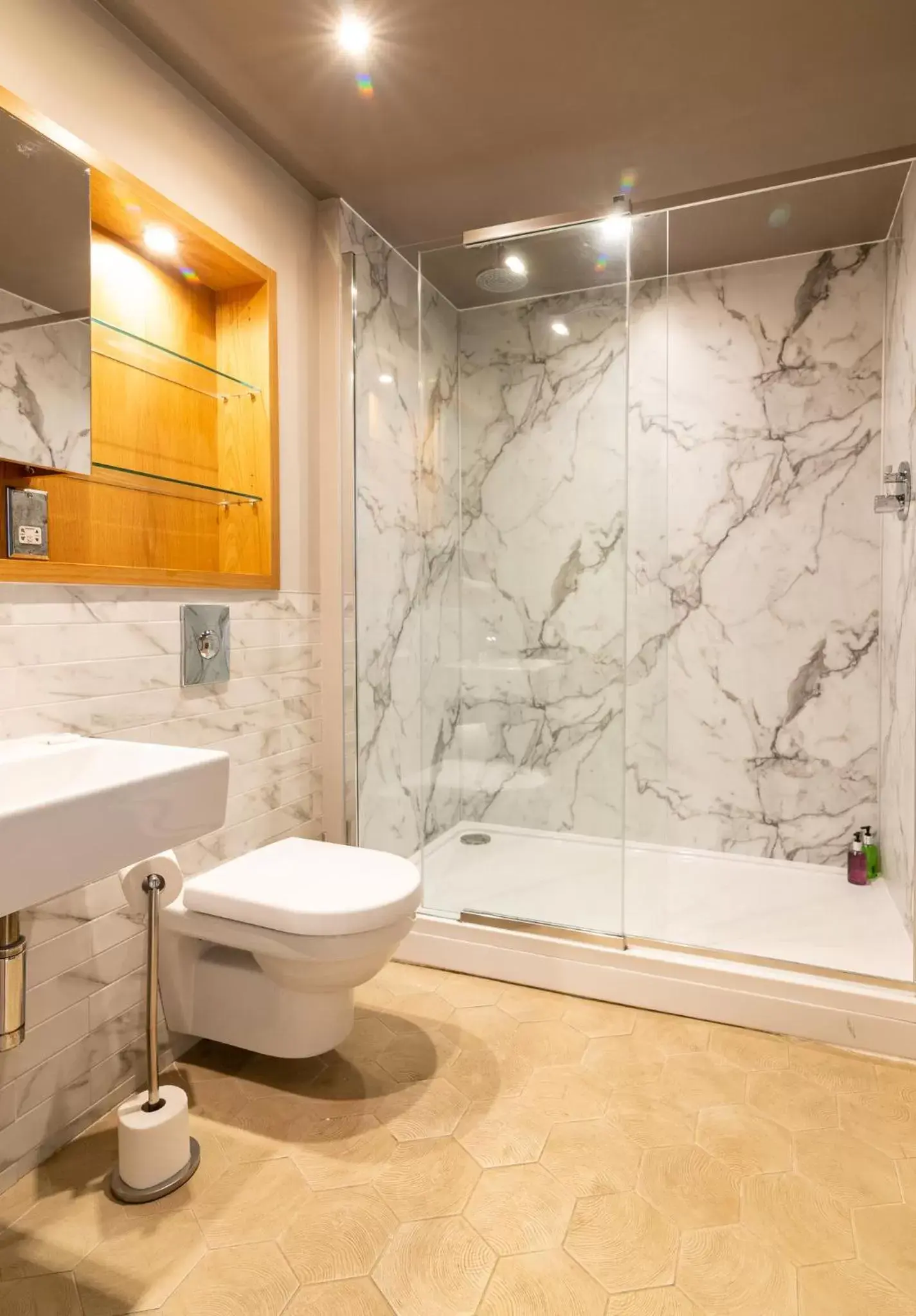 Shower, Bathroom in The Lawrance Luxury Aparthotel - Harrogate