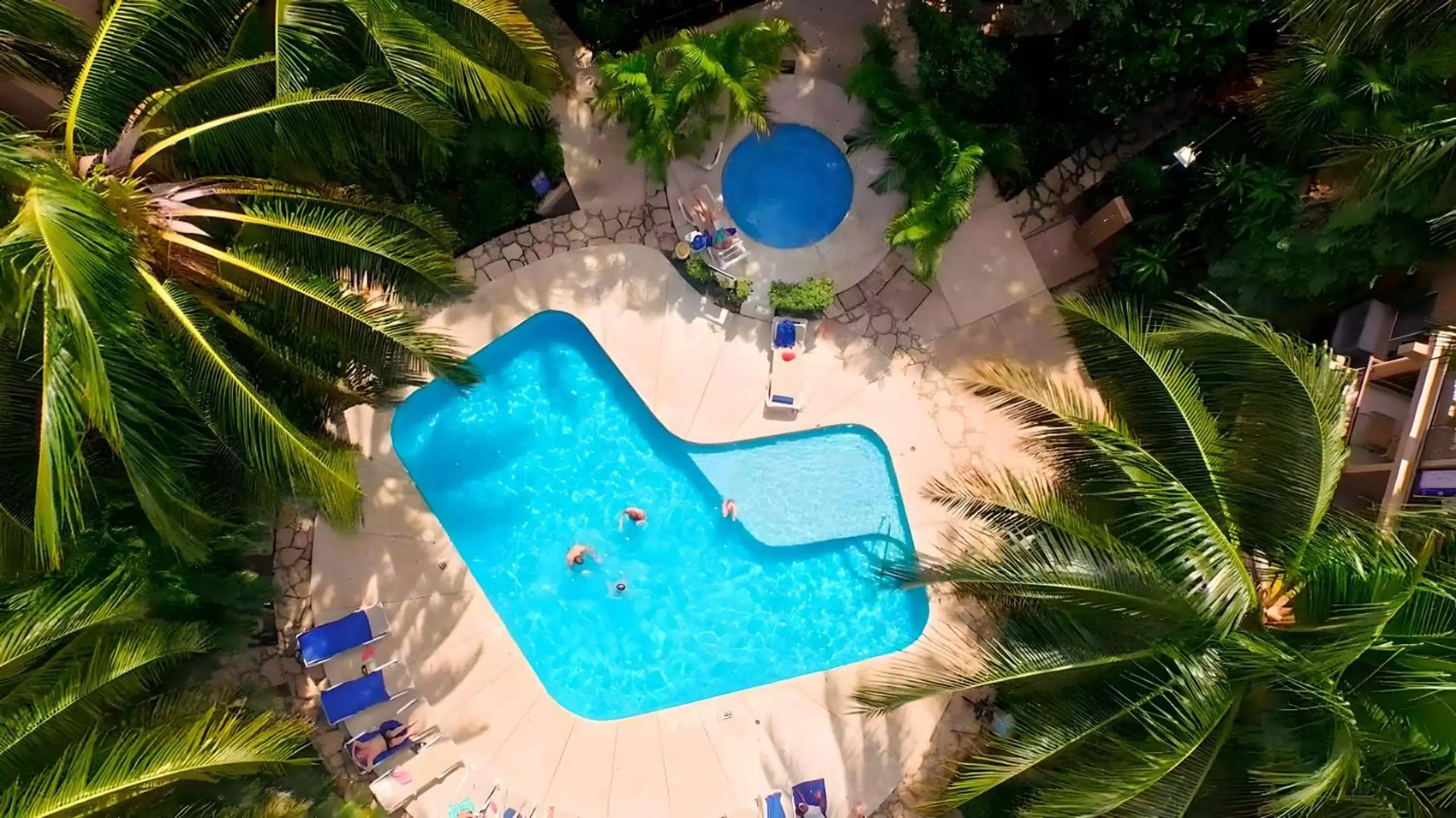 Swimming pool, Pool View in Tukan Hotel Playa del Carmen