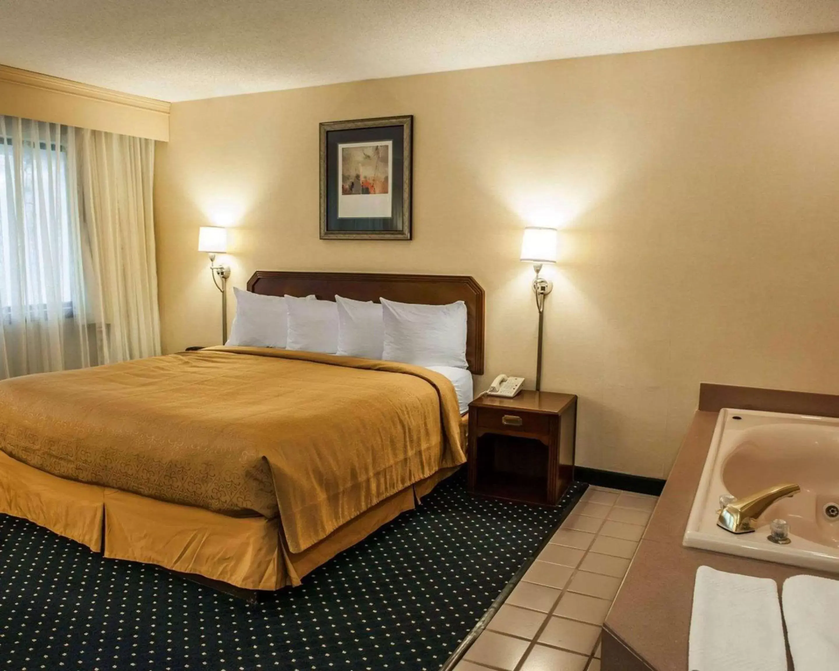 Photo of the whole room, Bed in Quality Inn & Suites Goshen