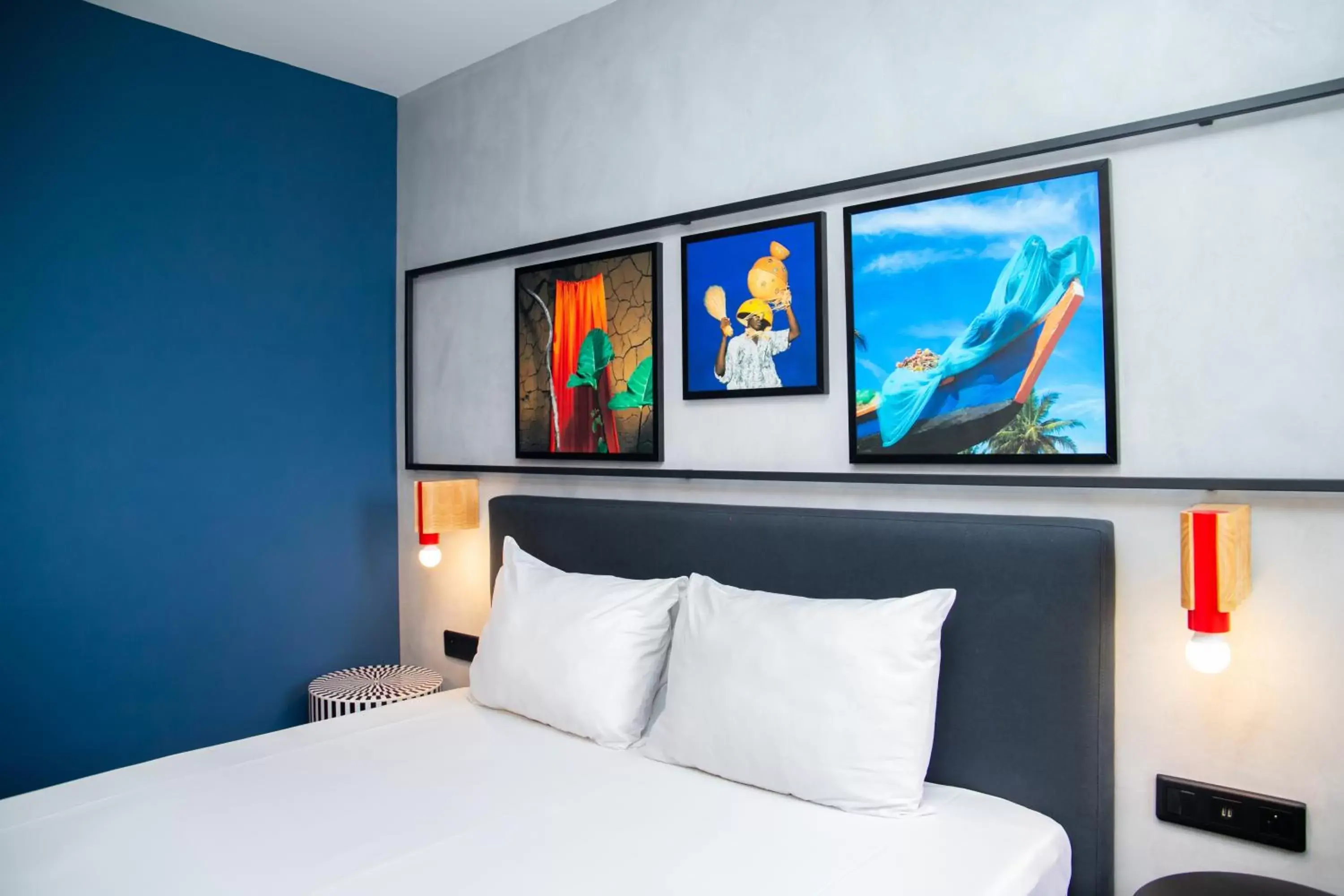 Bedroom, Bed in Ibis Styles Abidjan Plateau