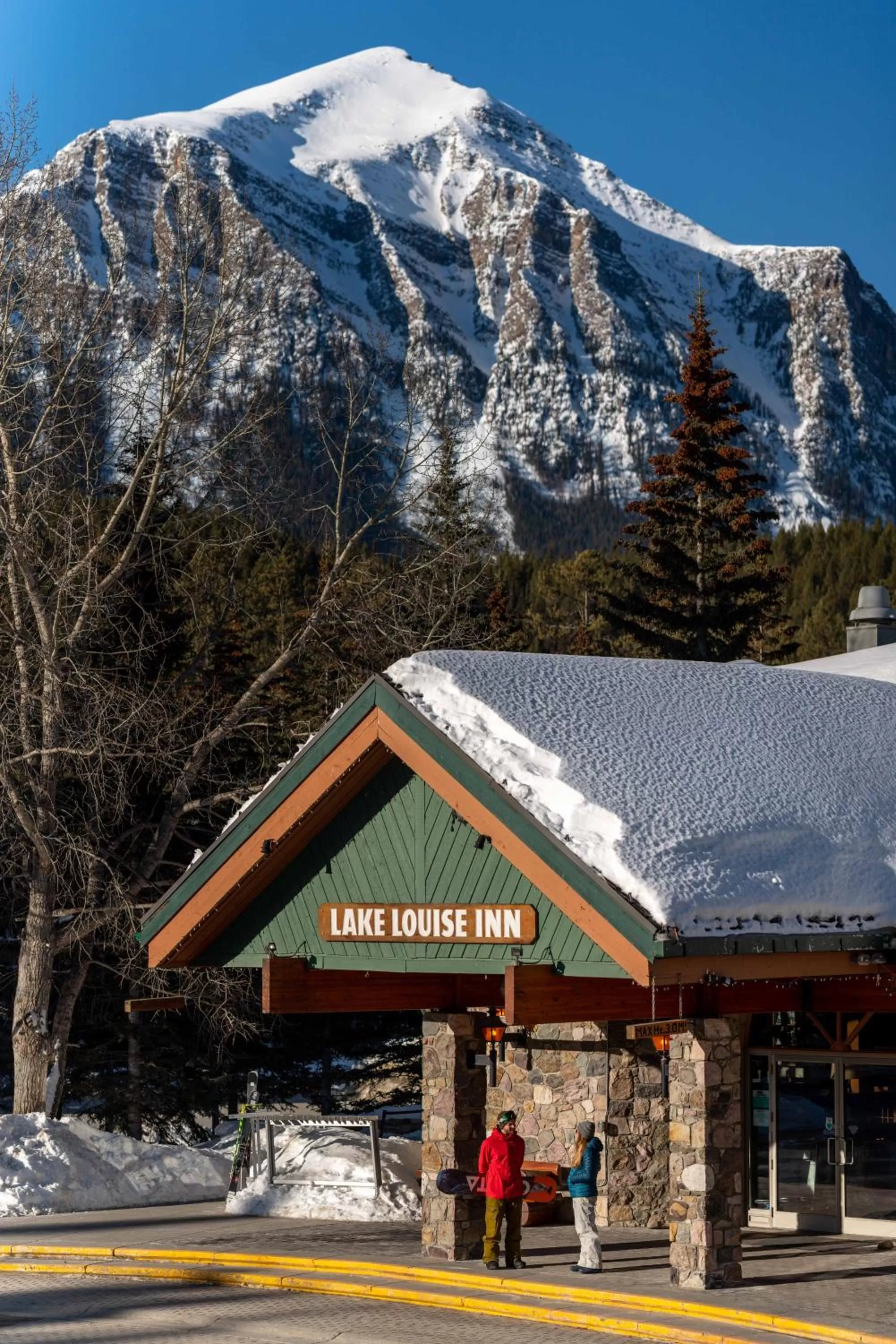 Property building in Lake Louise Inn