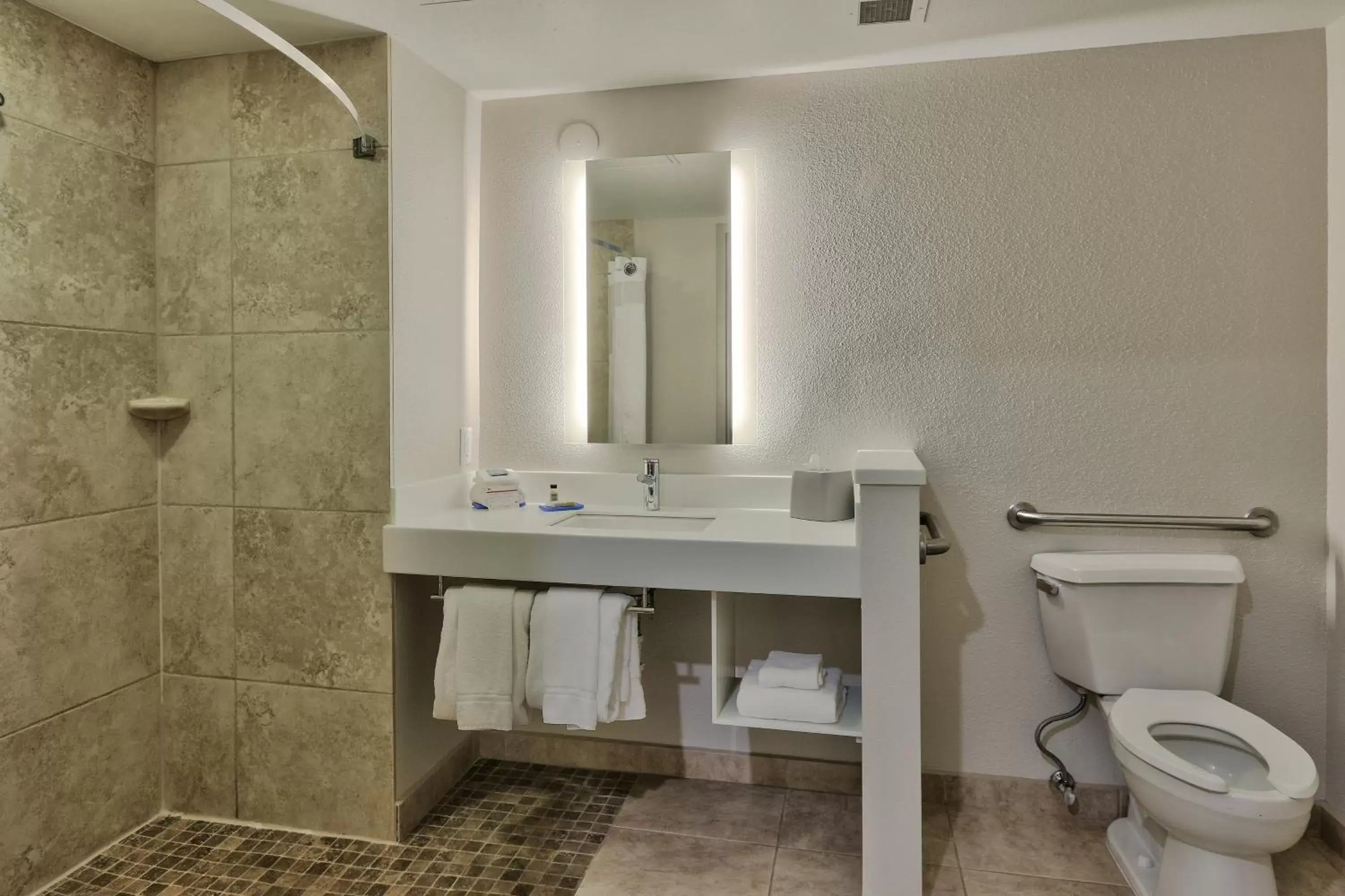 Bathroom in Holiday Inn Express & Suites Albuquerque Historic Old Town, an IHG Hotel