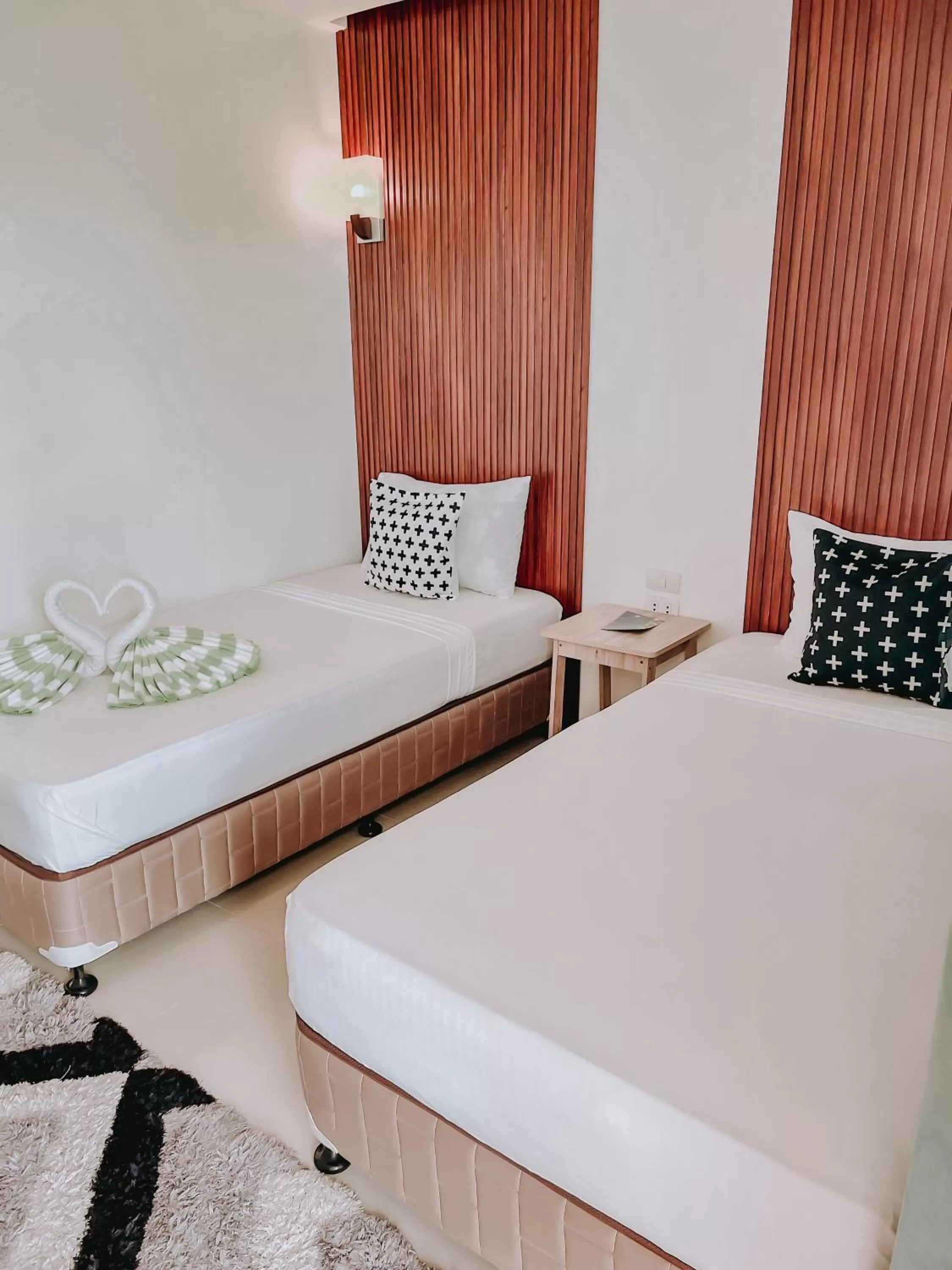 Bed in A Villas Resort & Restaurant