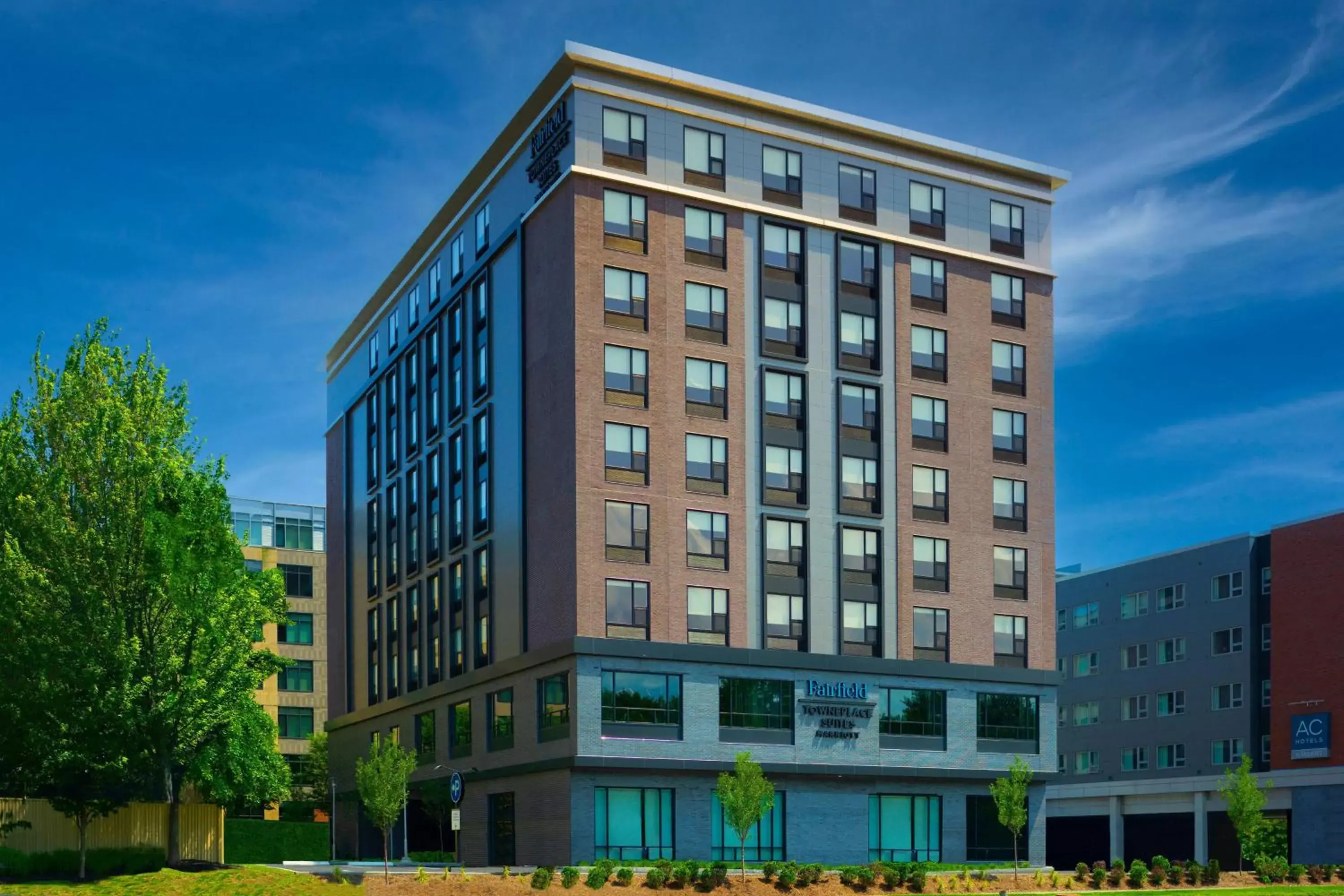 Property Building in Fairfield by Marriott Inn & Suites Boston Medford